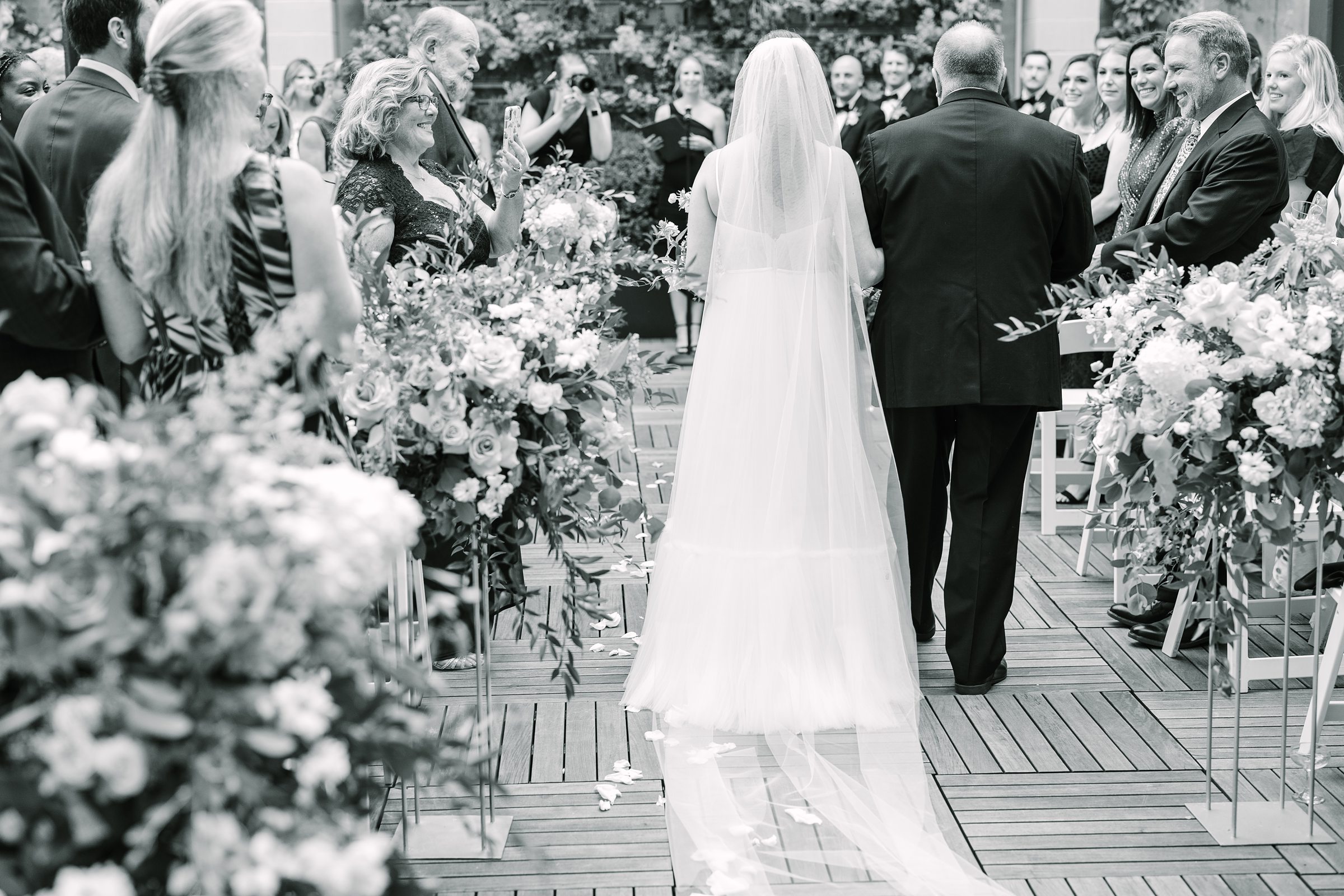 Romantic dusty rose and white black-tie Summer Wedding Day at Excelsior Lancaster Pennsylvania Photographed by Baltimore Wedding Photographer Cait Kramer Photography