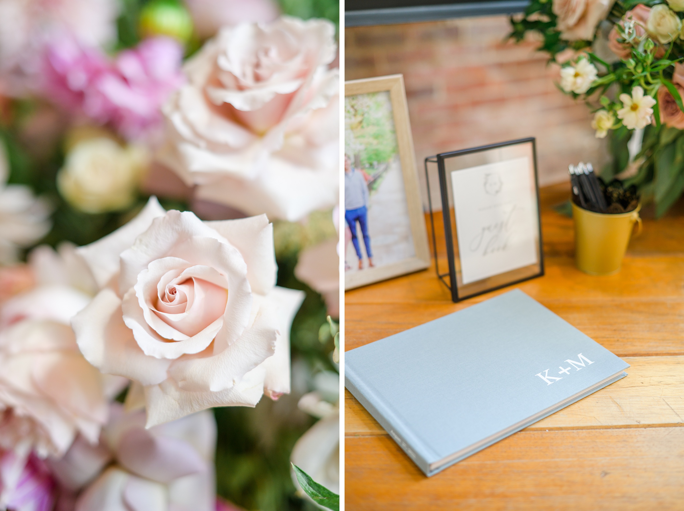 Romantic dusty rose and white black-tie Summer Wedding Day at Excelsior Lancaster Pennsylvania Photographed by Baltimore Wedding Photographer Cait Kramer Photography