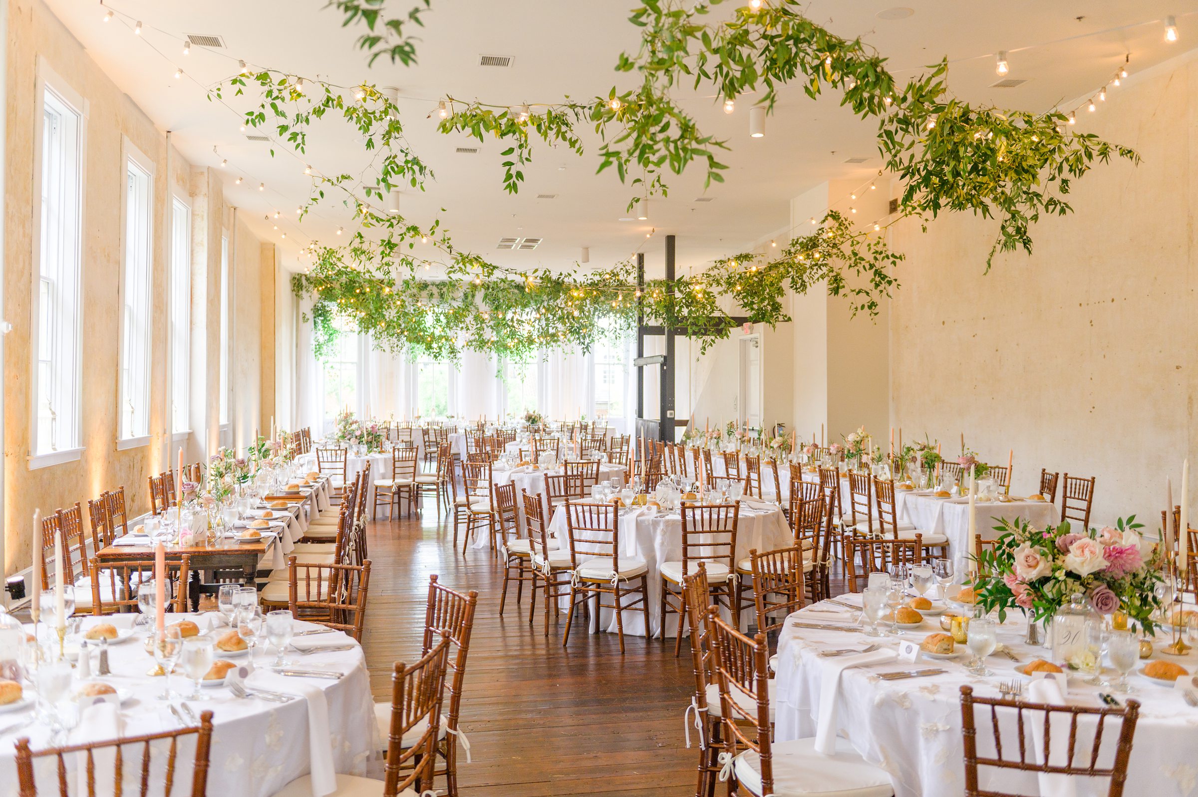 Romantic dusty rose and white black-tie Summer Wedding Day at Excelsior Lancaster Pennsylvania Photographed by Baltimore Wedding Photographer Cait Kramer Photography