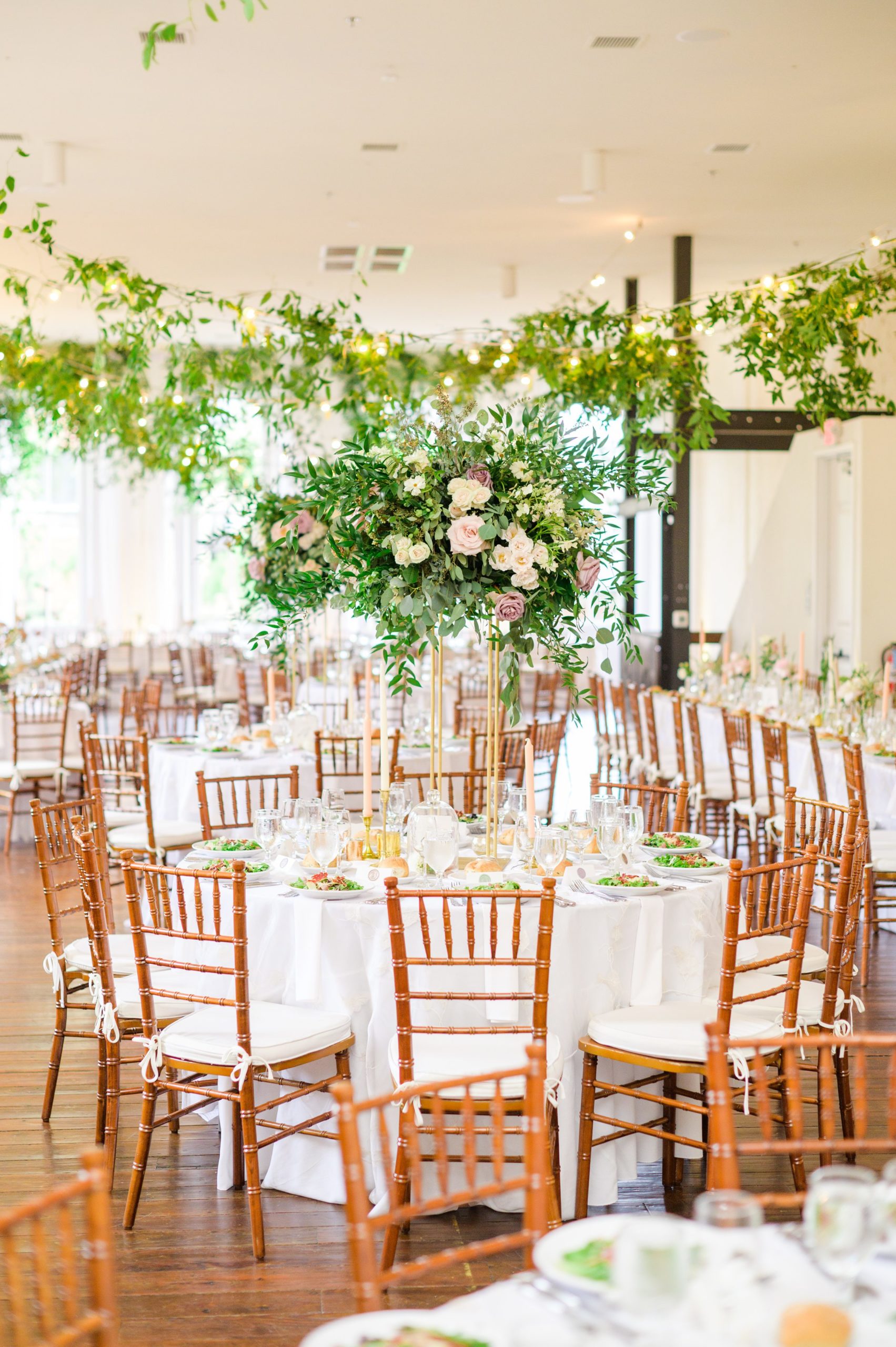 Romantic dusty rose and white black-tie Summer Wedding Day at Excelsior Lancaster Pennsylvania Photographed by Baltimore Wedding Photographer Cait Kramer Photography