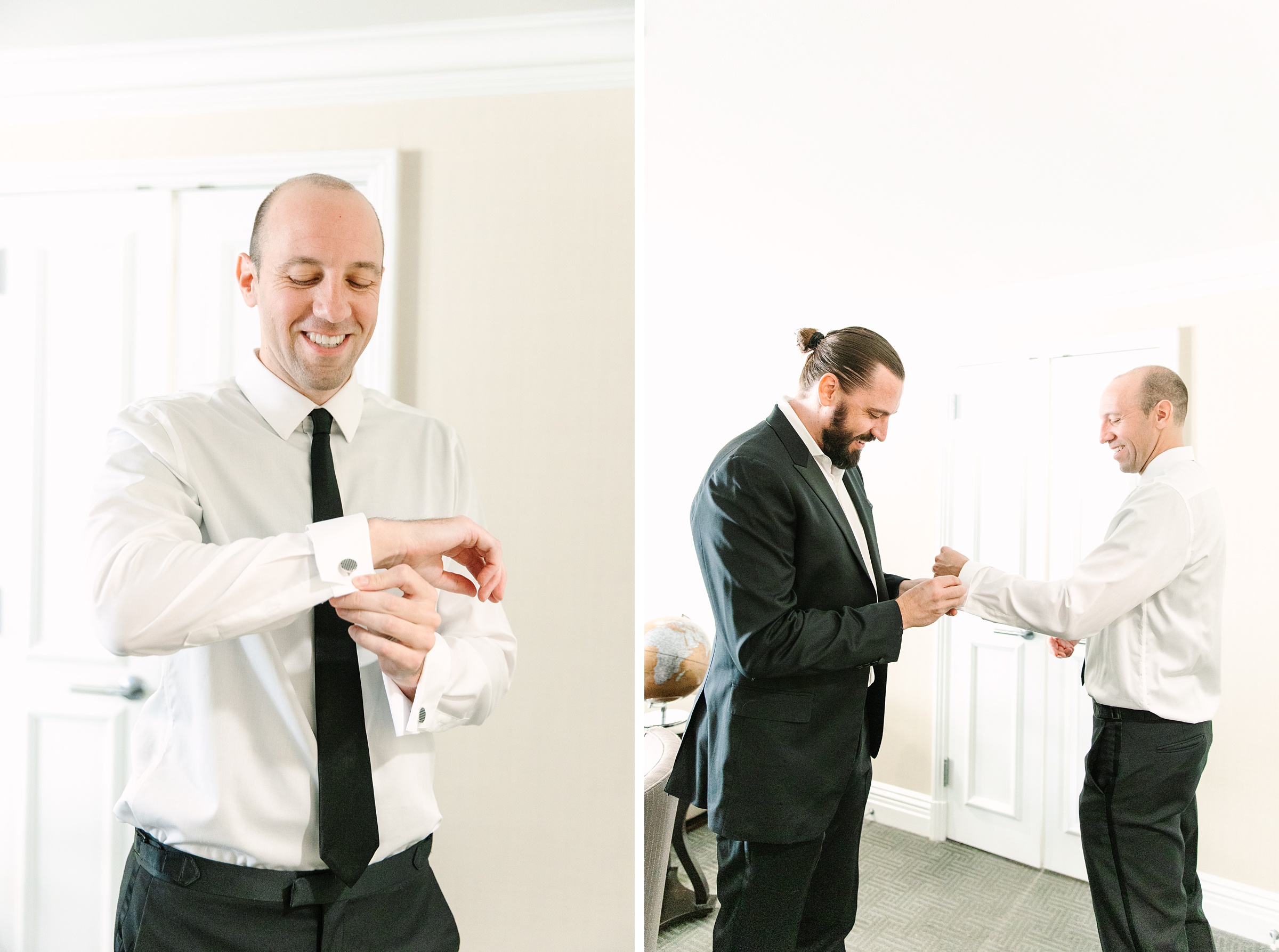 Burgundy and white Fall wedding day portraits and details featuring Mayflower Hotel DC wedding photos photographed by Baltimore wedding photographer Cait Kramer Photography