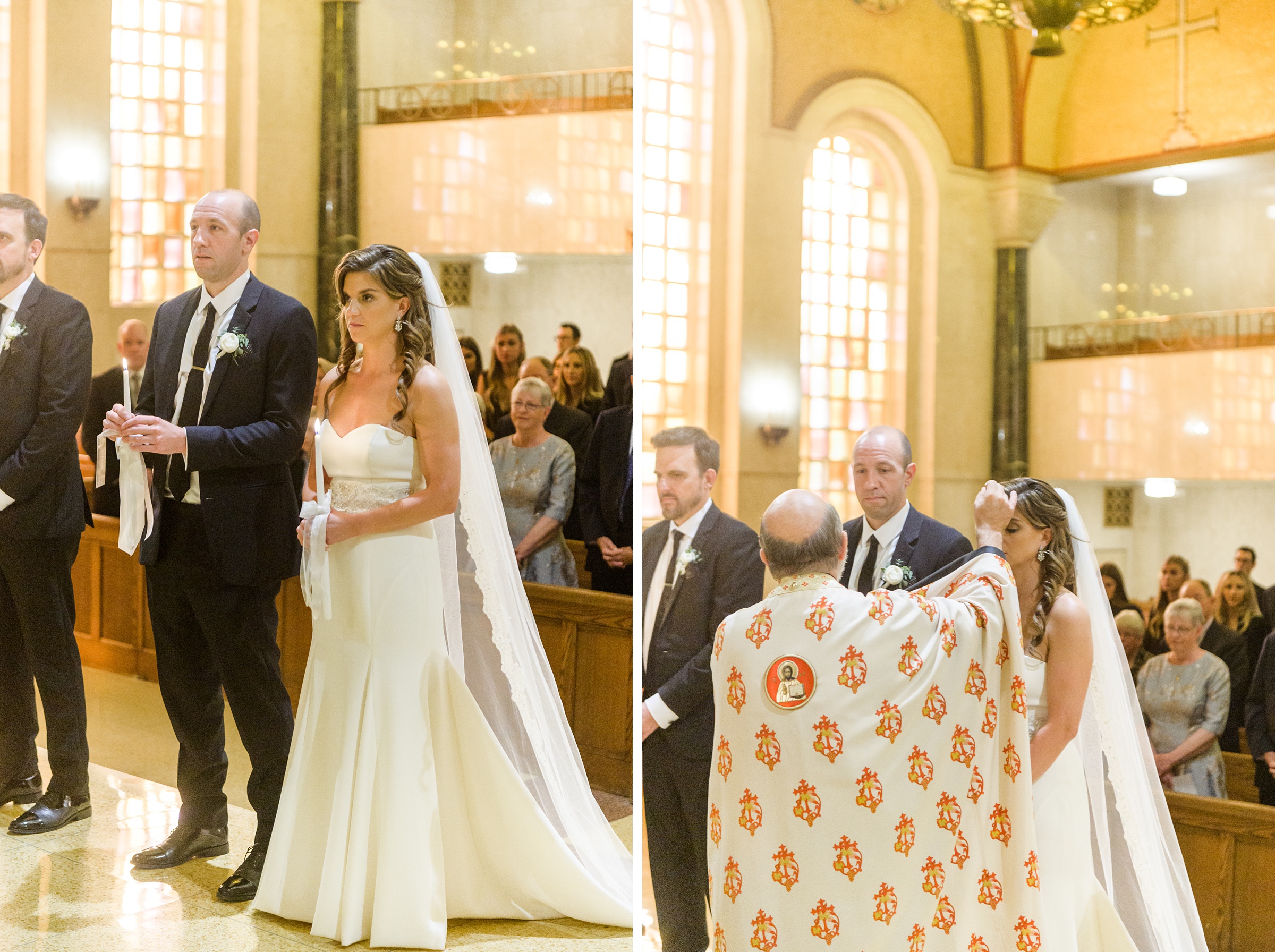 Burgundy and white Fall wedding day portraits and details featuring Mayflower Hotel DC wedding photos photographed by Baltimore wedding photographer Cait Kramer Photography