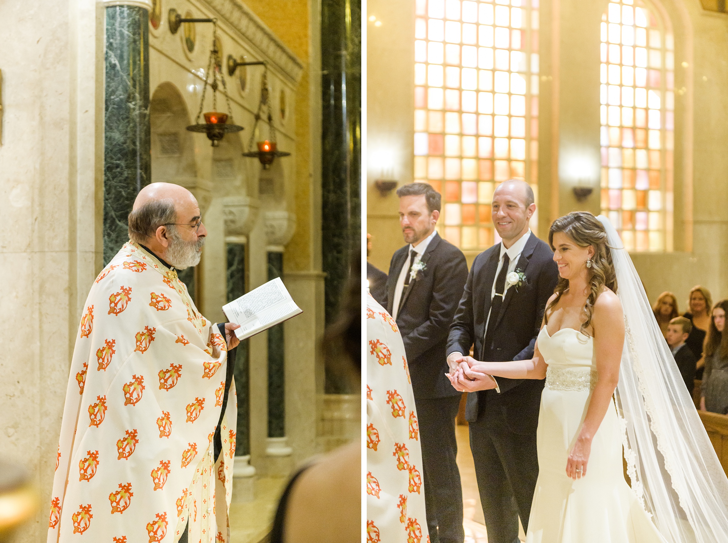 Burgundy and white Fall wedding day portraits and details featuring Mayflower Hotel DC wedding photos photographed by Baltimore wedding photographer Cait Kramer Photography