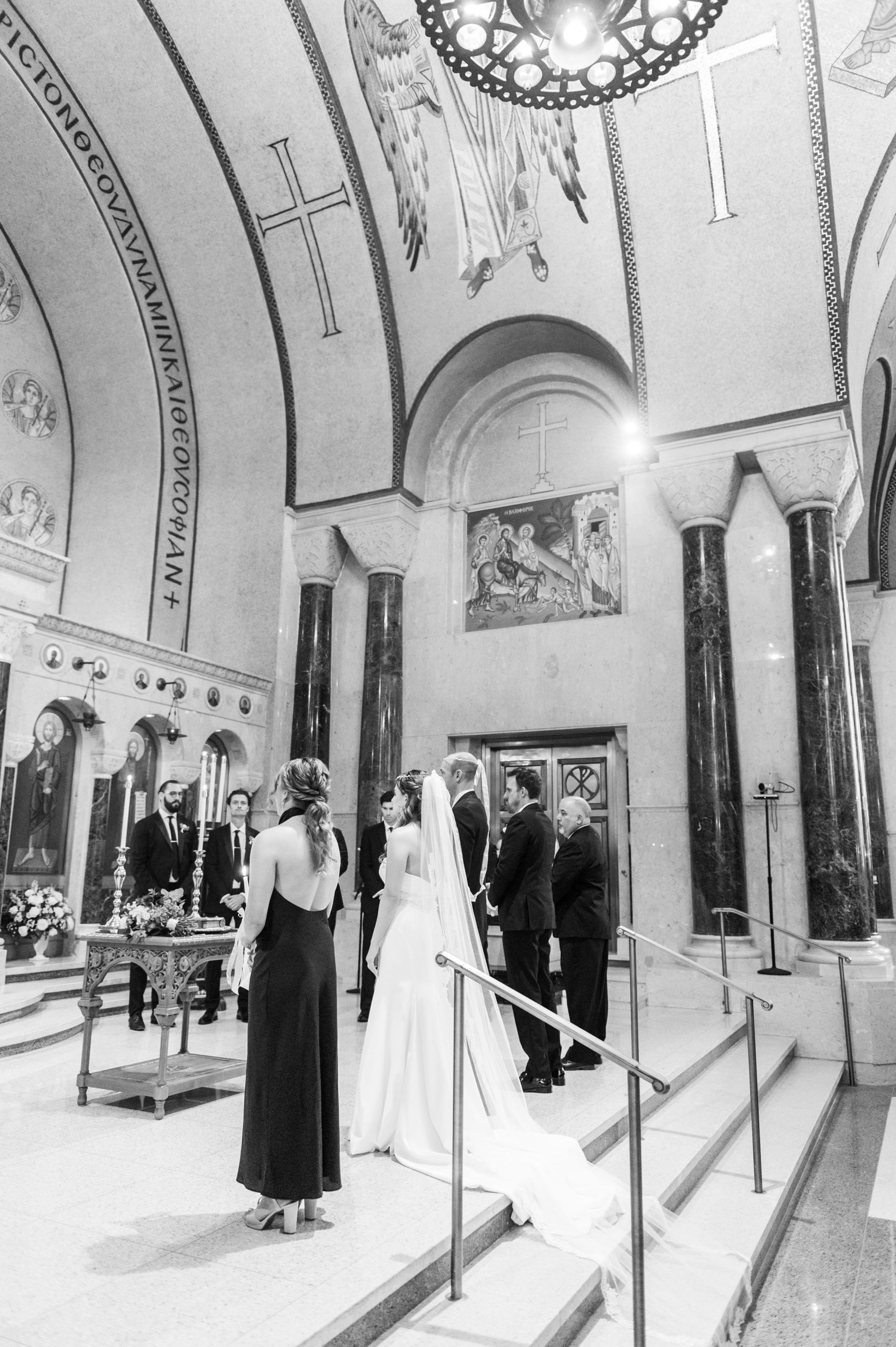 Burgundy and white Fall wedding day portraits and details featuring Mayflower Hotel DC wedding photos photographed by Baltimore wedding photographer Cait Kramer Photography