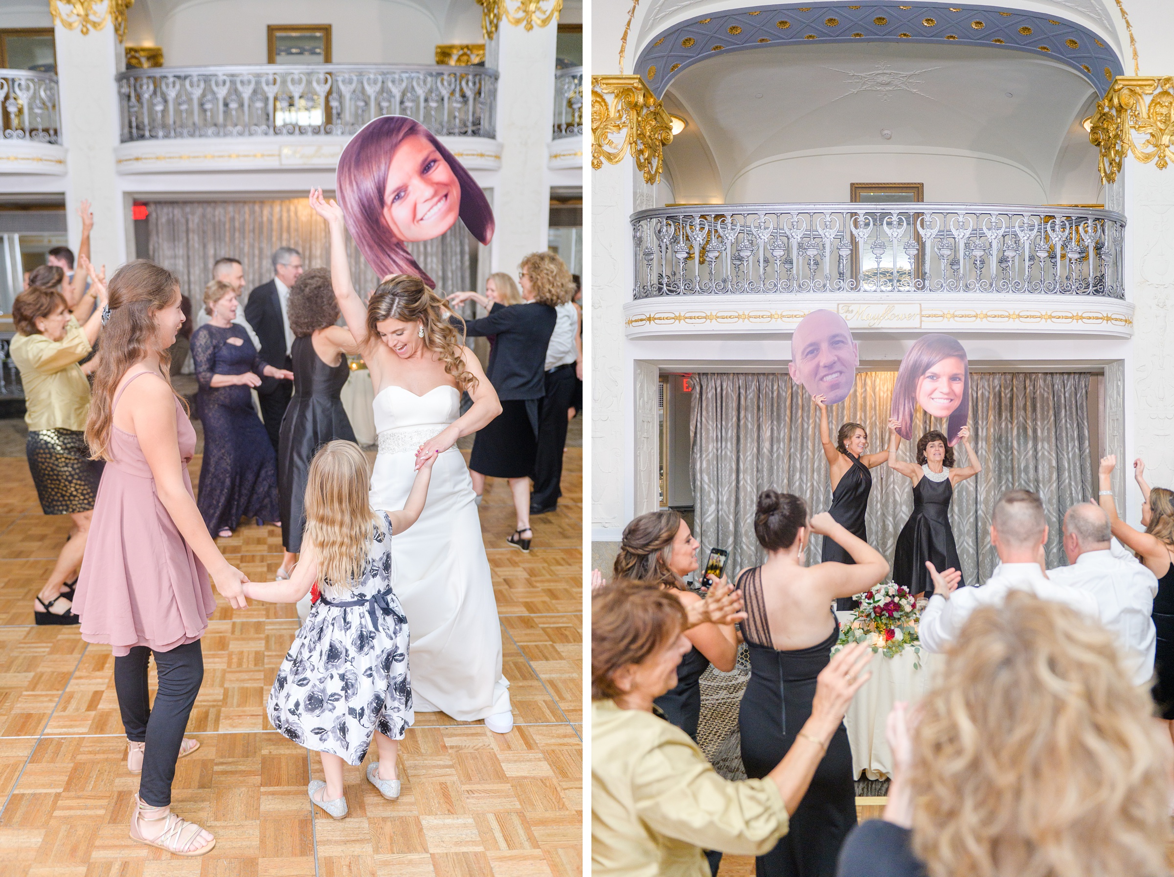 Burgundy and white Fall wedding day portraits and details featuring Mayflower Hotel DC wedding photos photographed by Baltimore wedding photographer Cait Kramer Photography