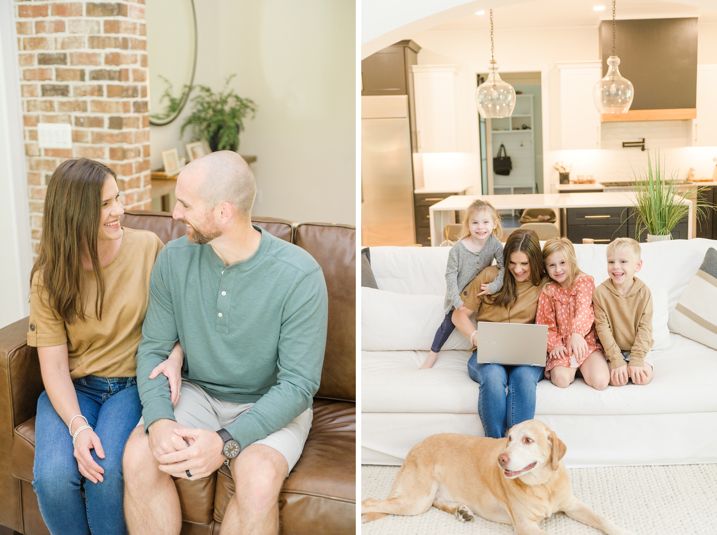 Stacey Caito, Chantilly Realtor, smiles during her brand session photographed by Virginia brand photographer, Cait Kramer Photography