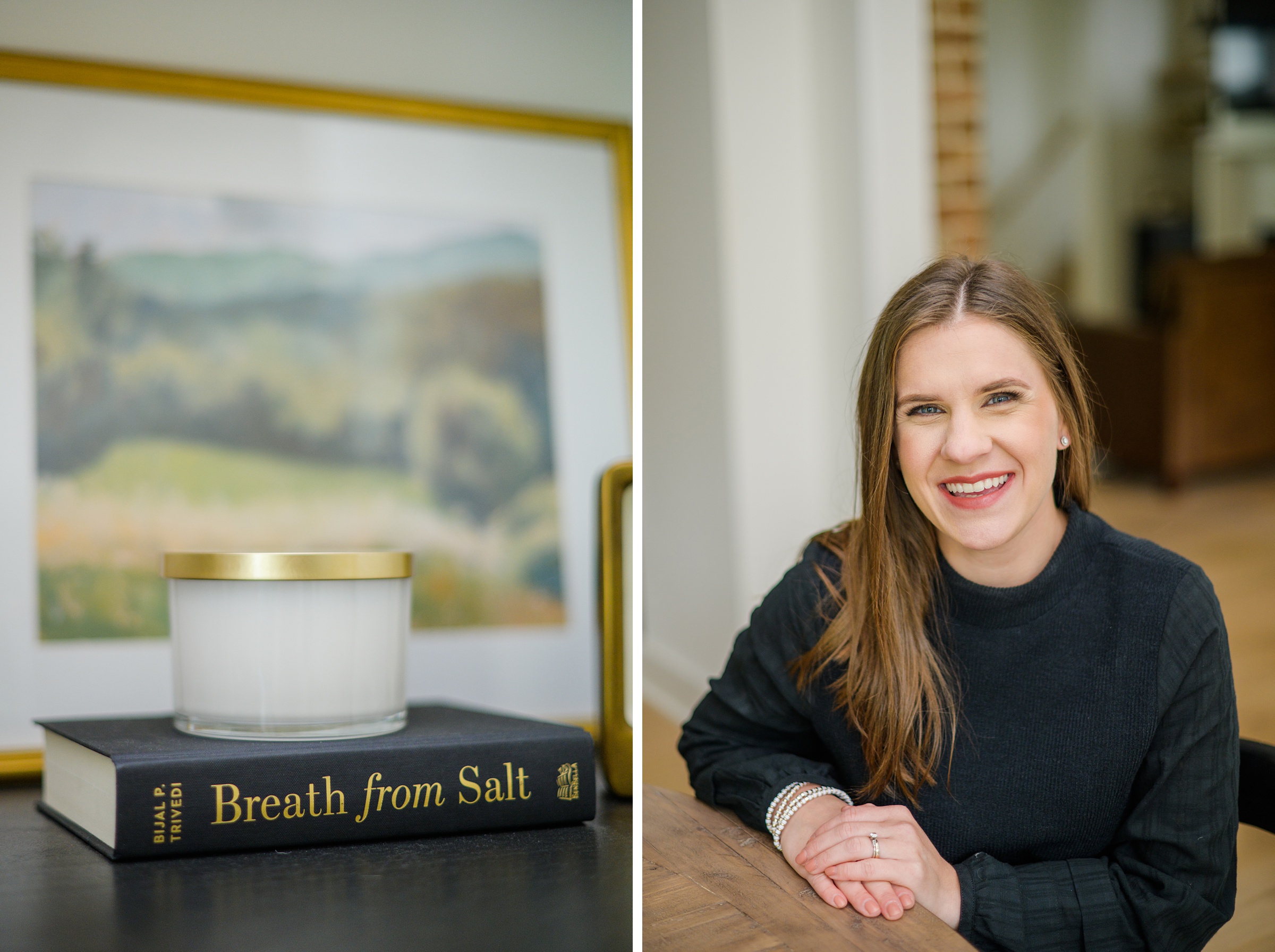 Stacey Caito, Chantilly Realtor, smiles during her brand session photographed by Virginia brand photographer, Cait Kramer Photography