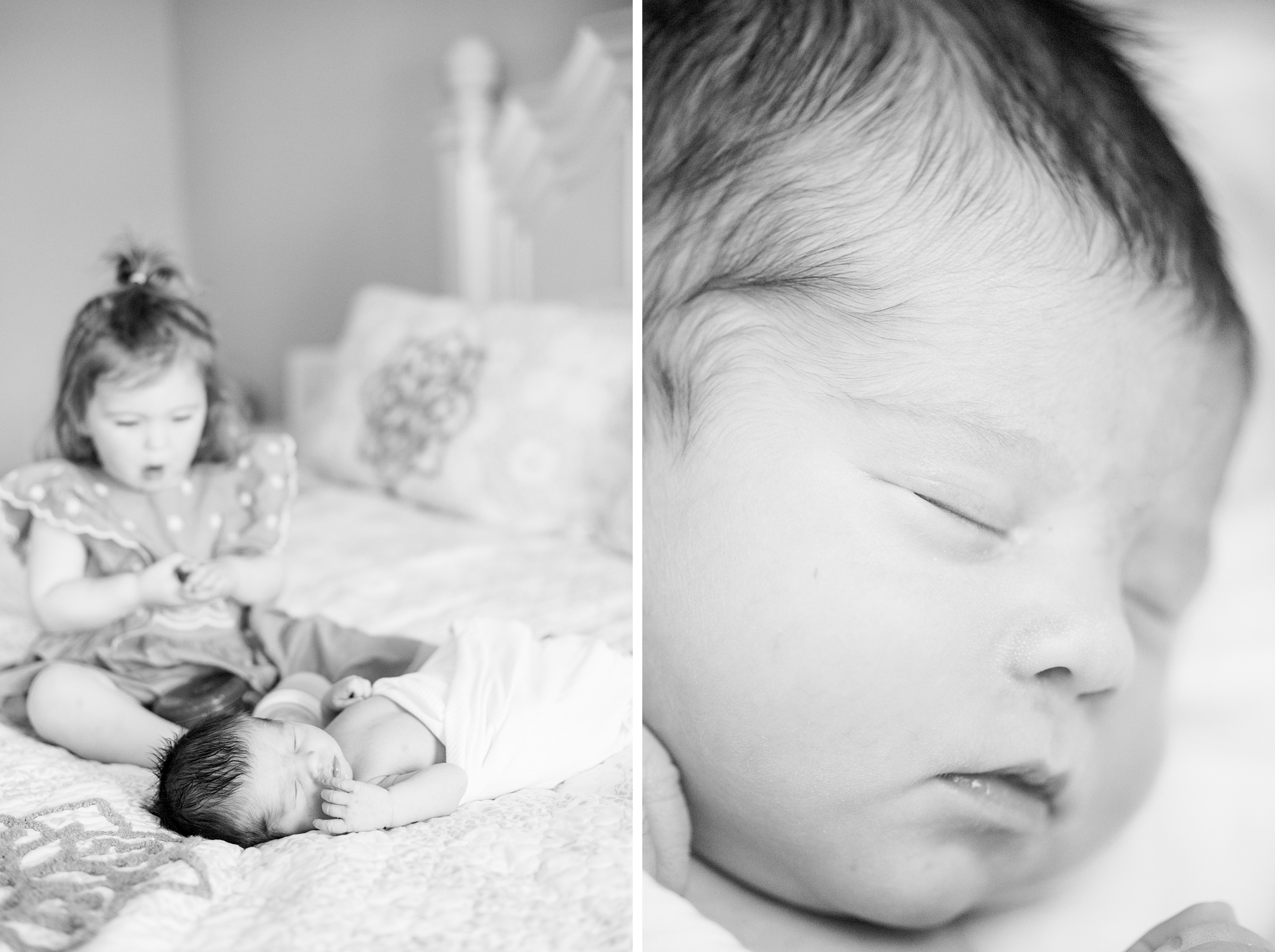 In-home newborn session photographed by Baltimore Photographer Cait Kramer