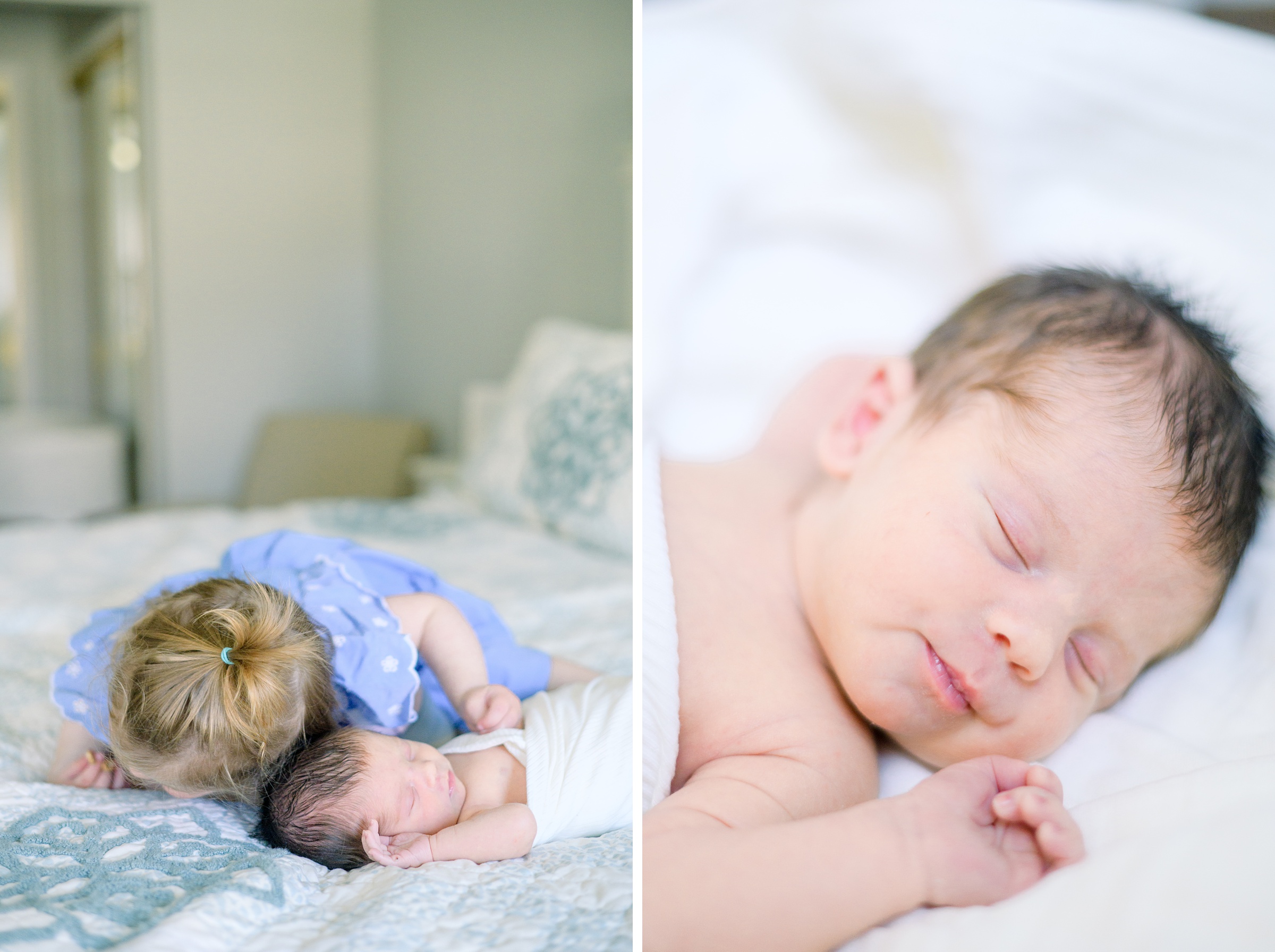 In-home newborn session photographed by Baltimore Photographer Cait Kramer