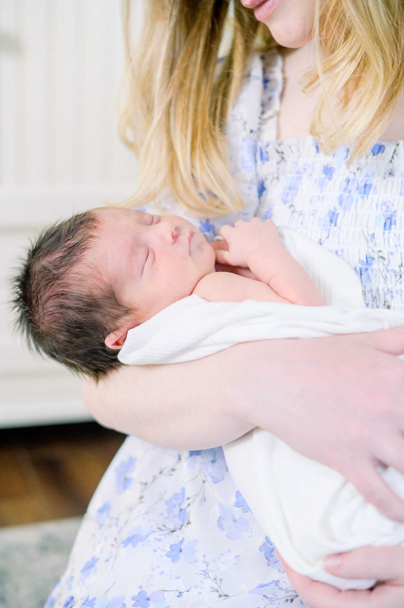 In-home family session photographed by Baltimore Photographer Cait Kramer