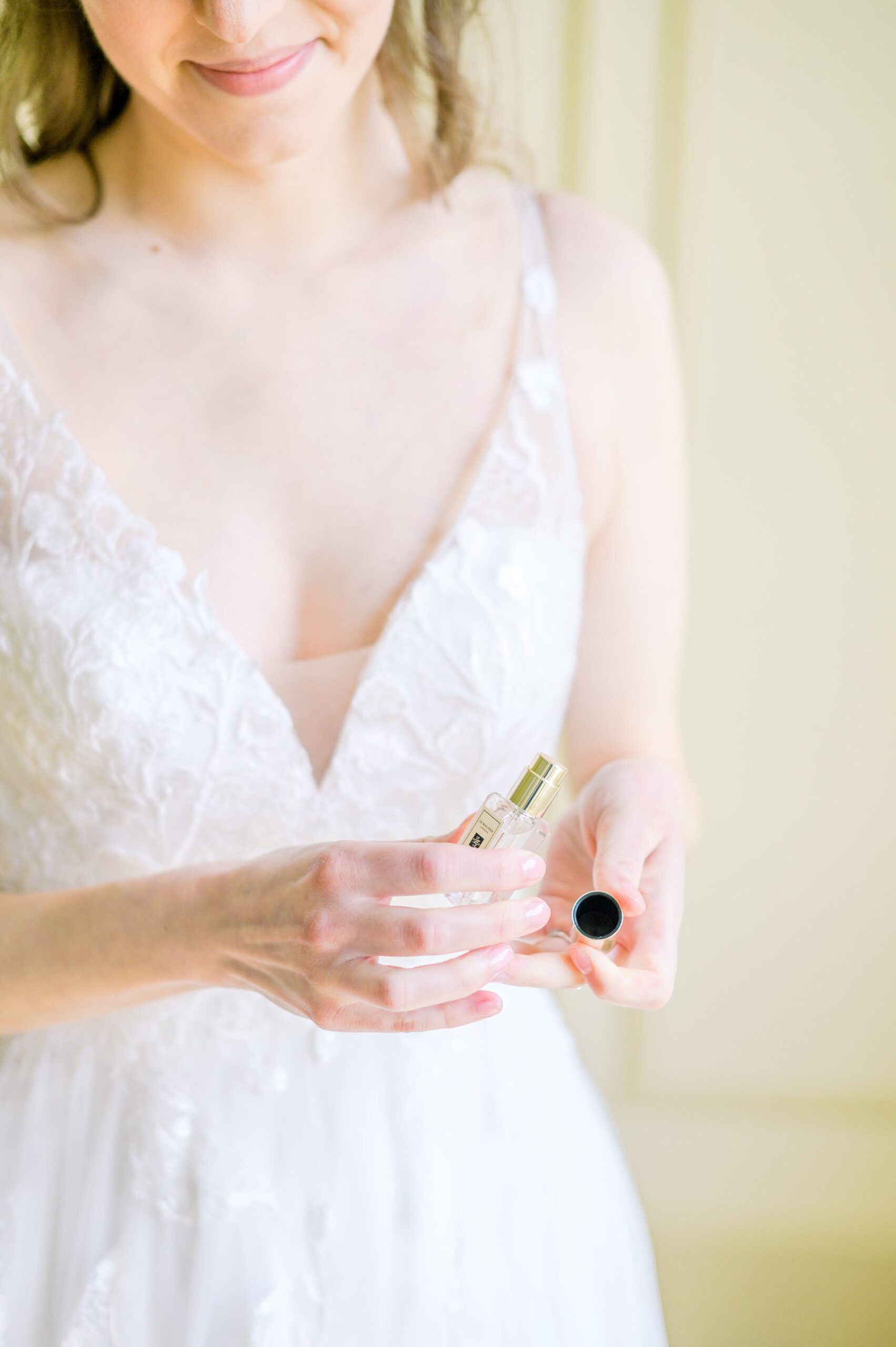 Light Blue Spring wedding day at Catoctin Hall at Musket Ridge Photographed by Baltimore Wedding Photographer Cait Kramer Photography