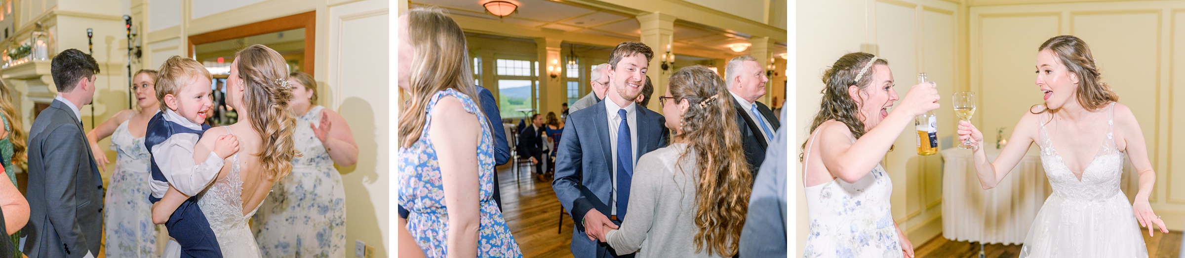 Light Blue Spring wedding day at Catoctin Hall at Musket Ridge Photographed by Baltimore Wedding Photographer Cait Kramer Photography