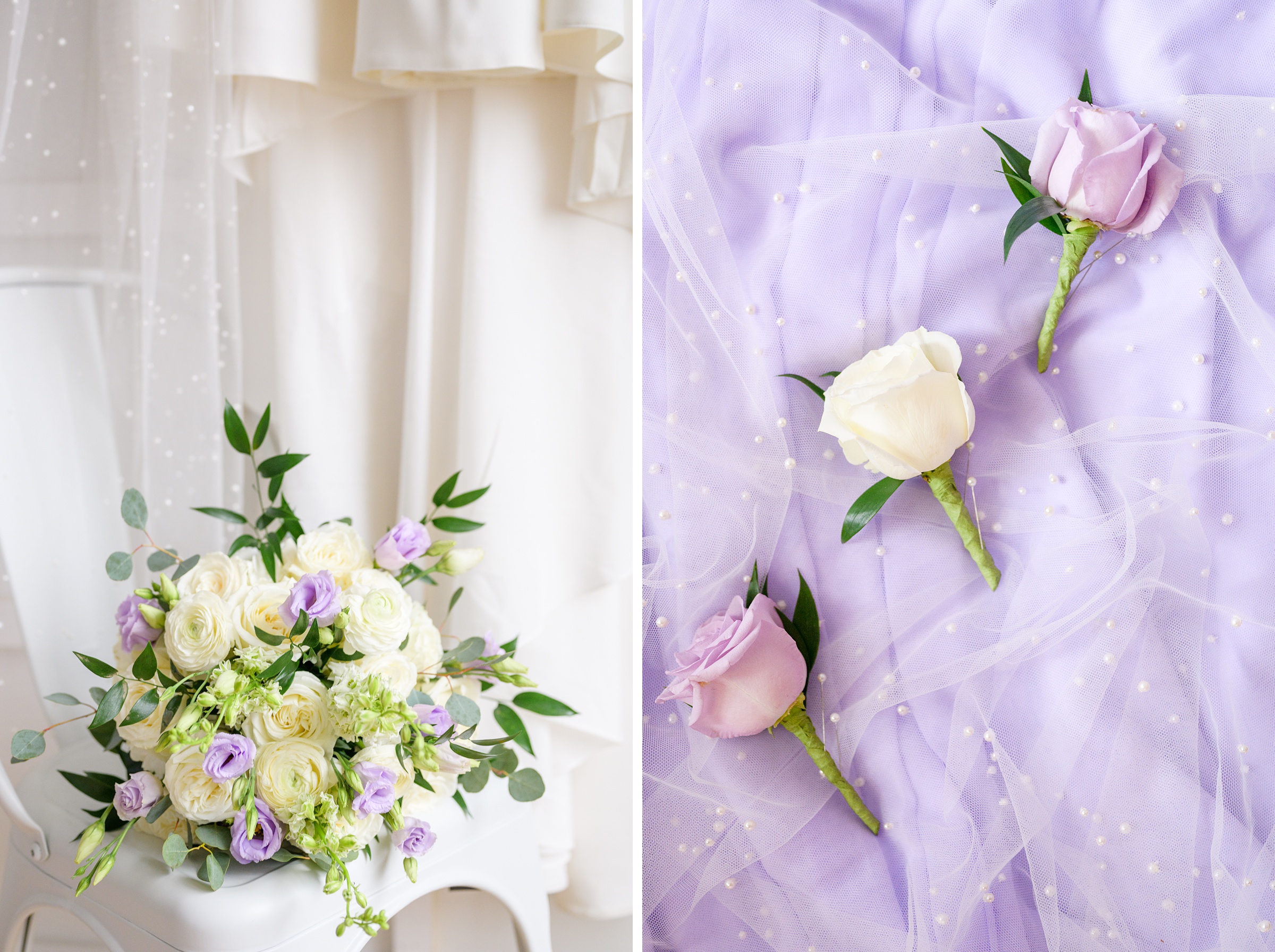 Lilac Spring wedding day at Glenmaura National Golf Club Photographed by Baltimore Wedding Photographer Cait Kramer Photography