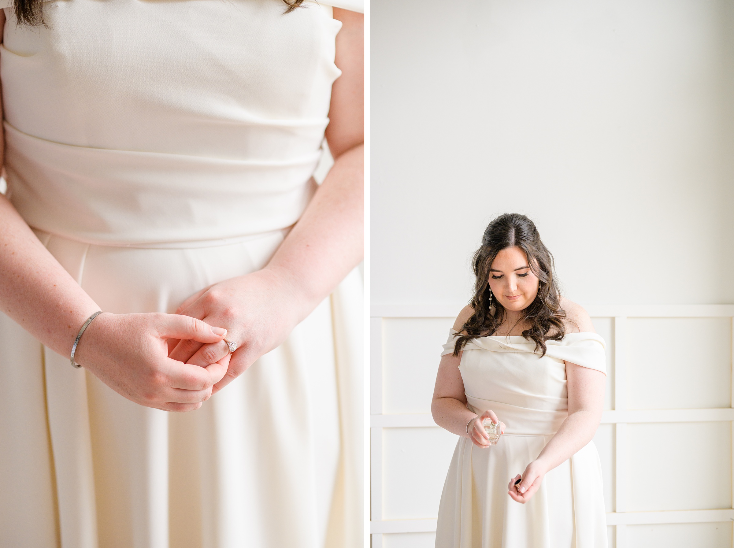 Lilac Spring wedding day at Glenmaura National Golf Club Photographed by Baltimore Wedding Photographer Cait Kramer Photography