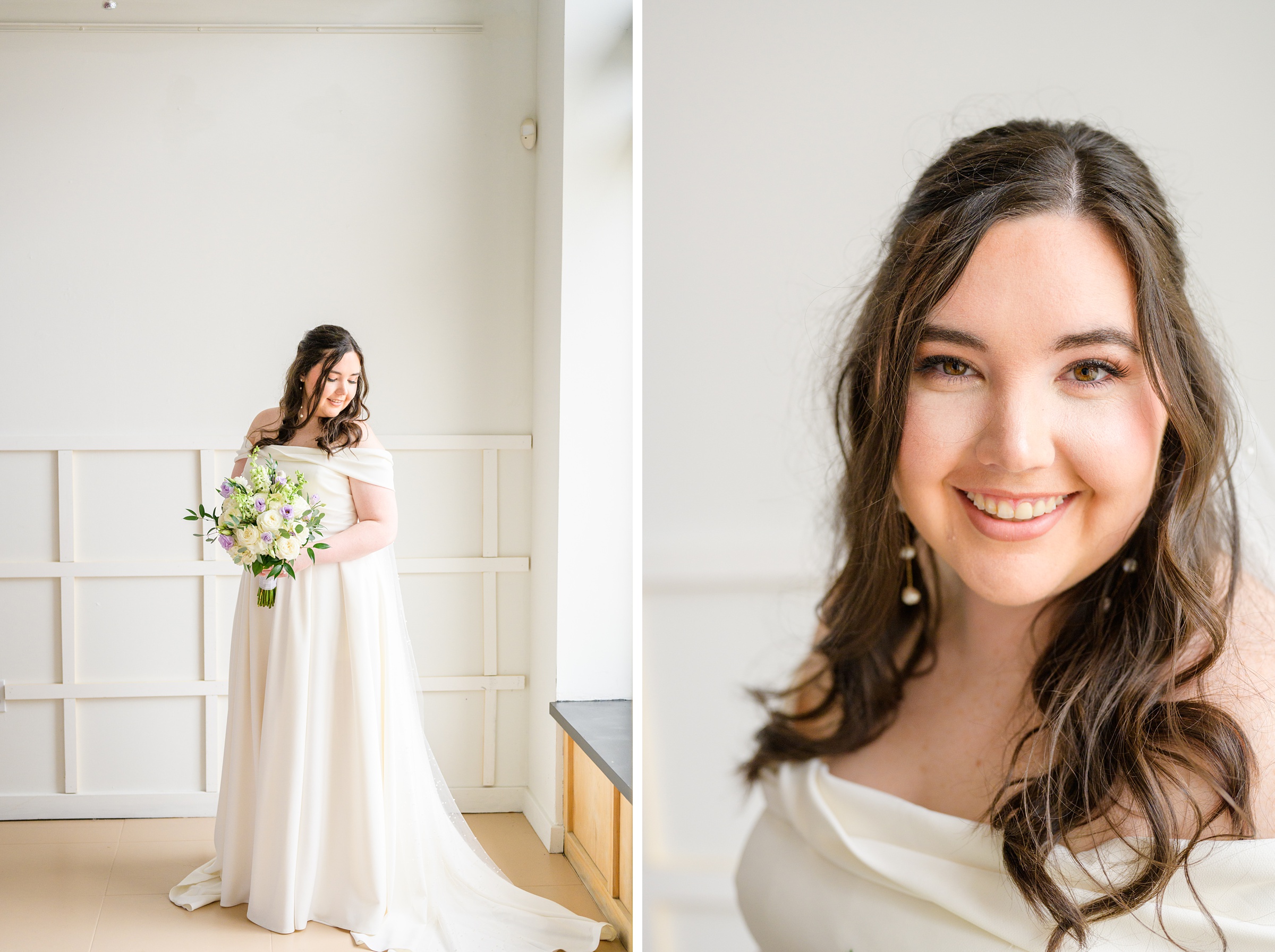 Lilac Spring wedding day at Glenmaura National Golf Club Photographed by Baltimore Wedding Photographer Cait Kramer Photography