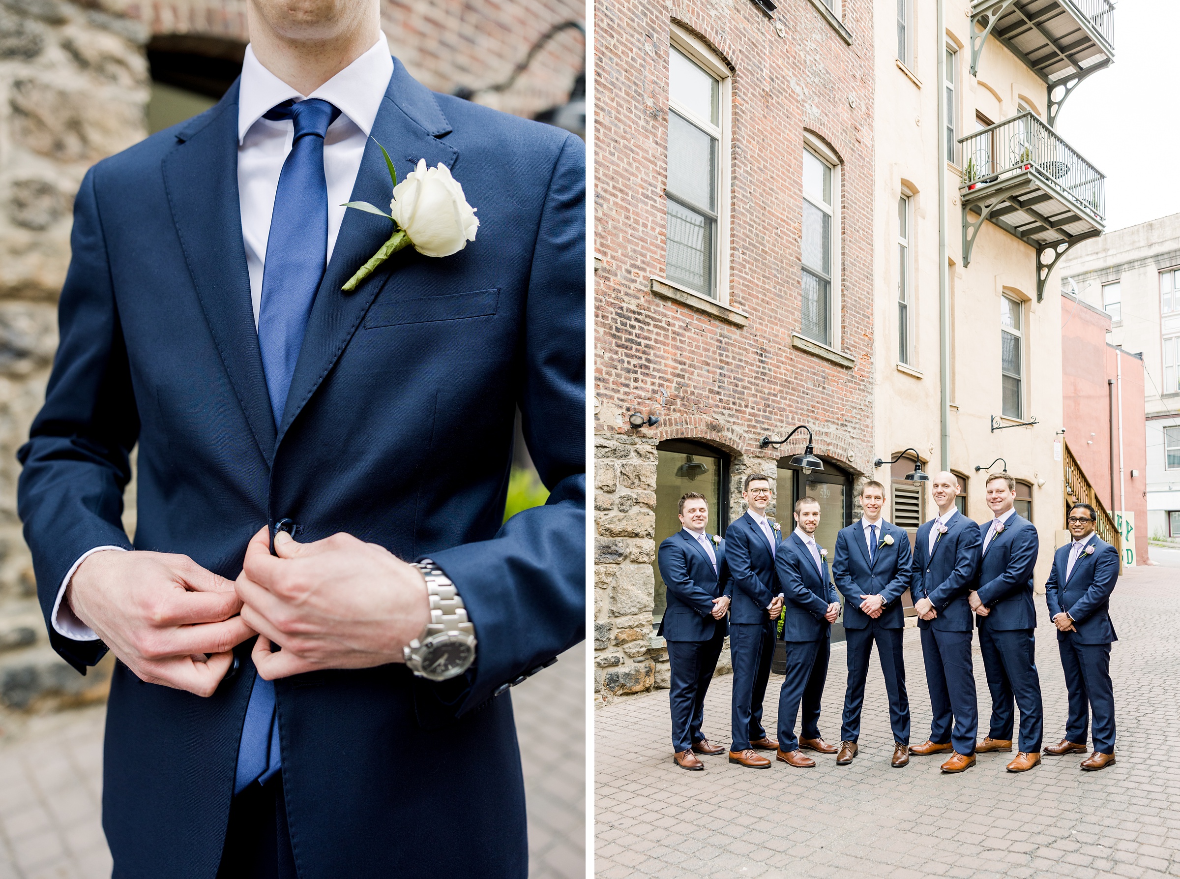 Lilac Spring wedding day at Glenmaura National Golf Club Photographed by Baltimore Wedding Photographer Cait Kramer Photography