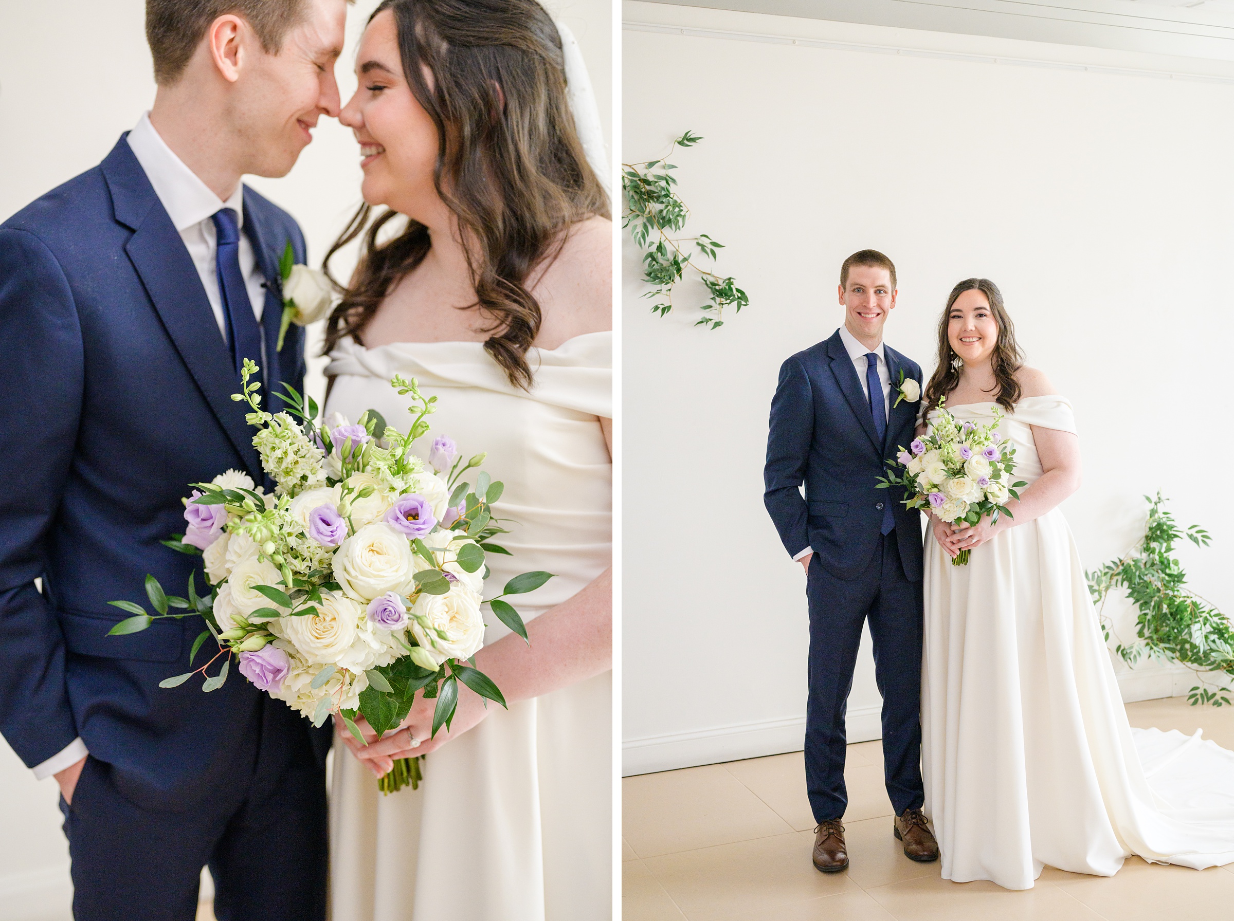 Lilac Spring wedding day at Glenmaura National Golf Club Photographed by Baltimore Wedding Photographer Cait Kramer Photography