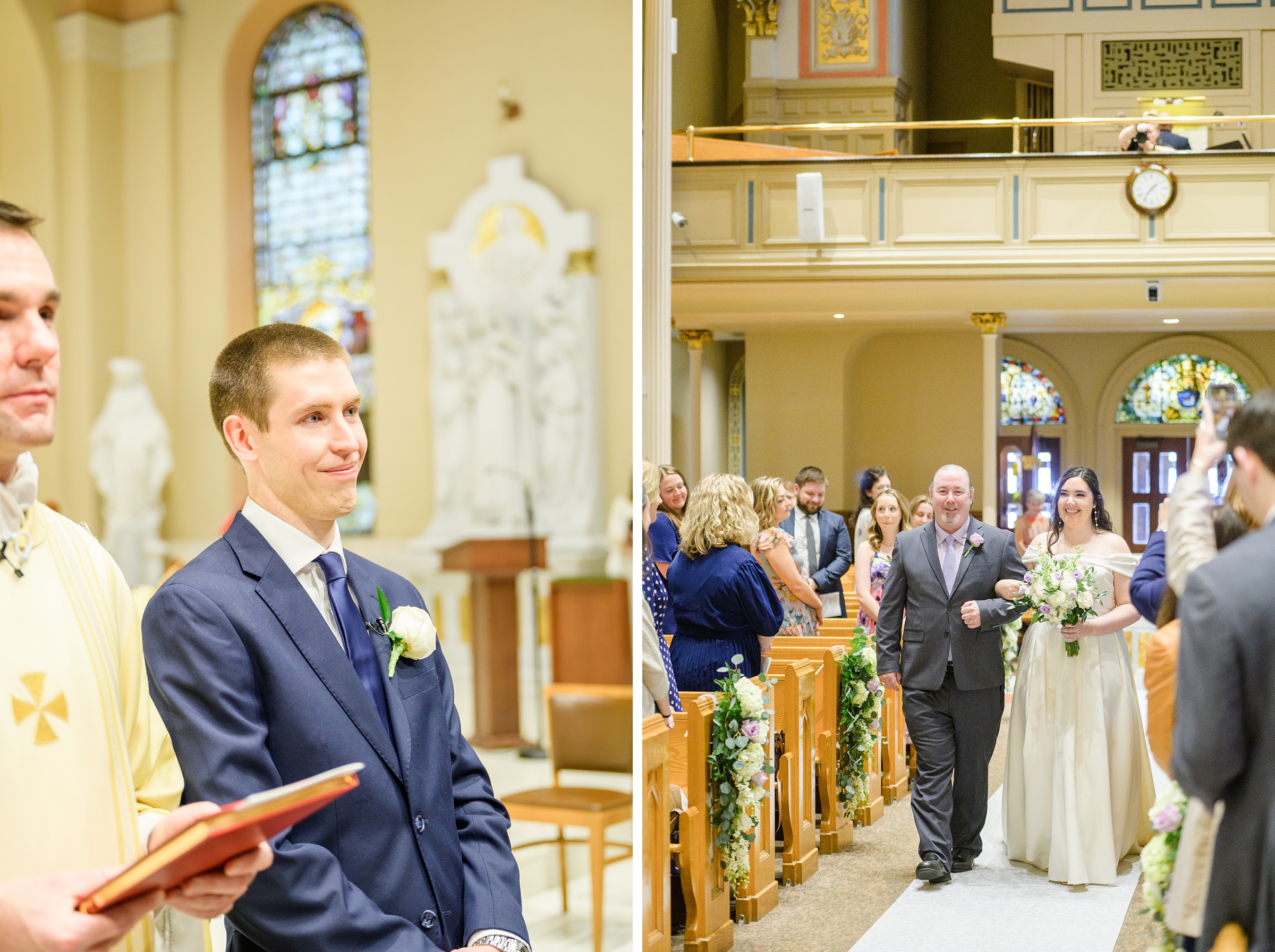 Lilac Spring wedding day at Glenmaura National Golf Club Photographed by Baltimore Wedding Photographer Cait Kramer Photography