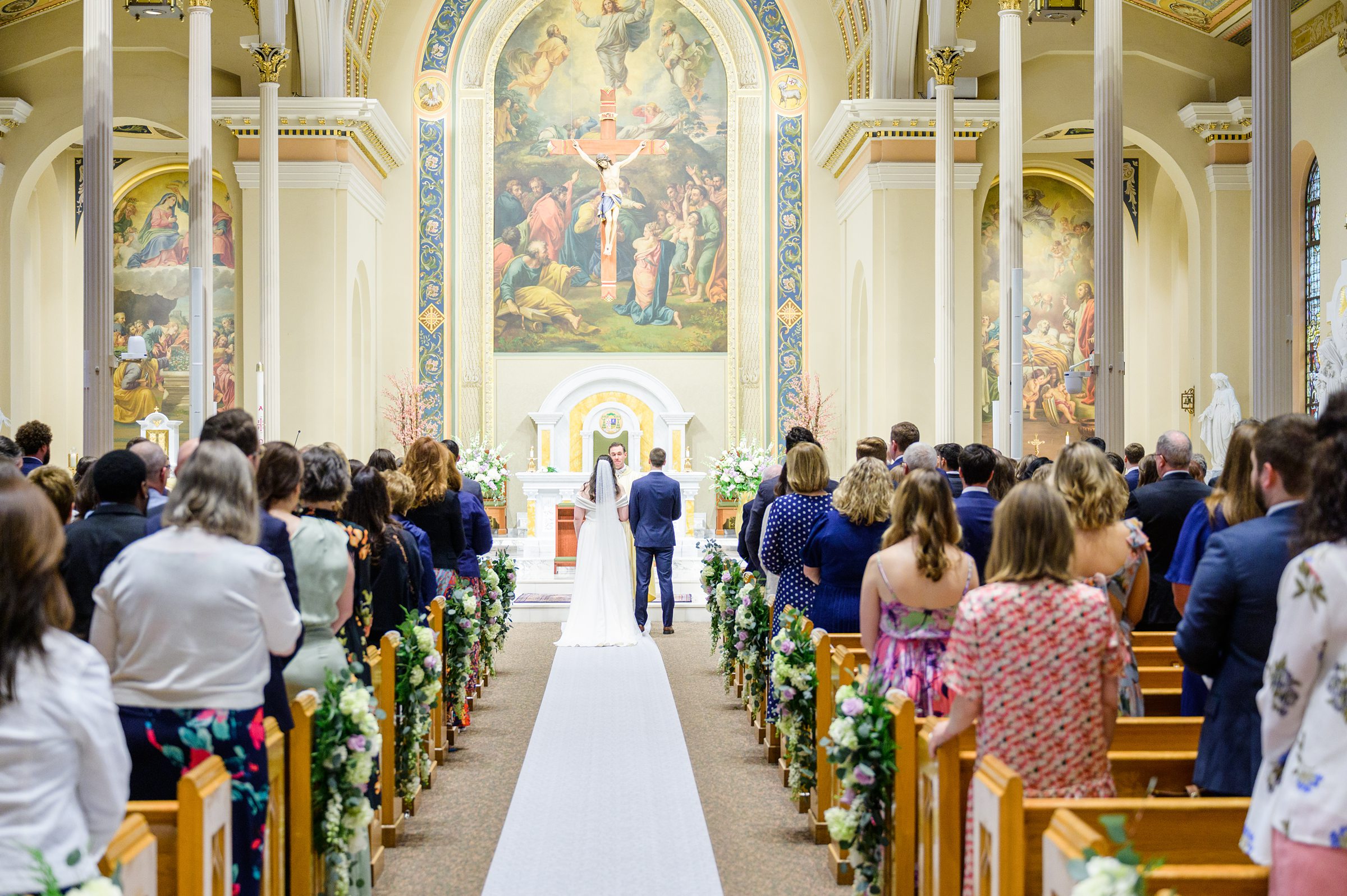 Lilac Spring wedding day at Glenmaura National Golf Club Photographed by Baltimore Wedding Photographer Cait Kramer Photography