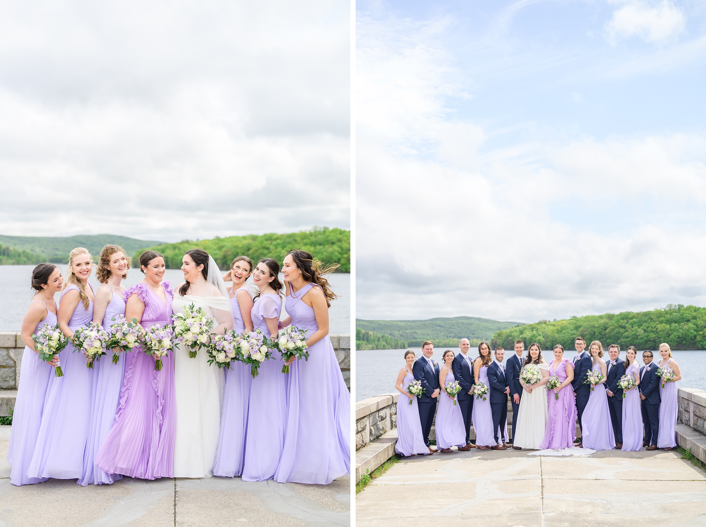 Lilac Spring wedding day at Glenmaura National Golf Club Photographed by Baltimore Wedding Photographer Cait Kramer Photography