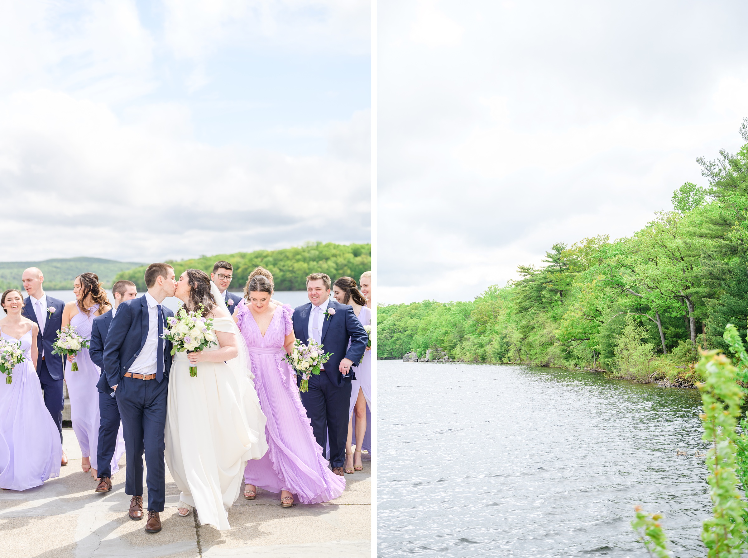 Lilac Spring wedding day at Glenmaura National Golf Club Photographed by Baltimore Wedding Photographer Cait Kramer Photography