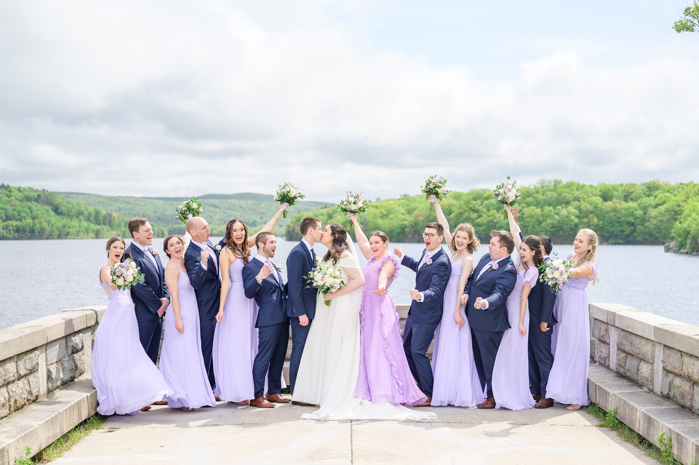 Lilac Spring wedding day at Glenmaura National Golf Club Photographed by Baltimore Wedding Photographer Cait Kramer Photography