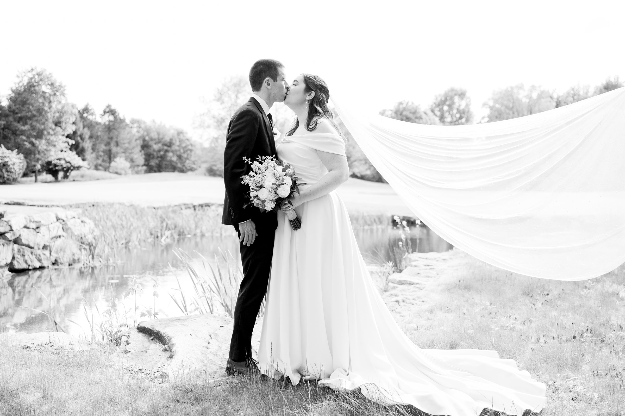 Lilac Spring wedding day at Glenmaura National Golf Club Photographed by Baltimore Wedding Photographer Cait Kramer Photography