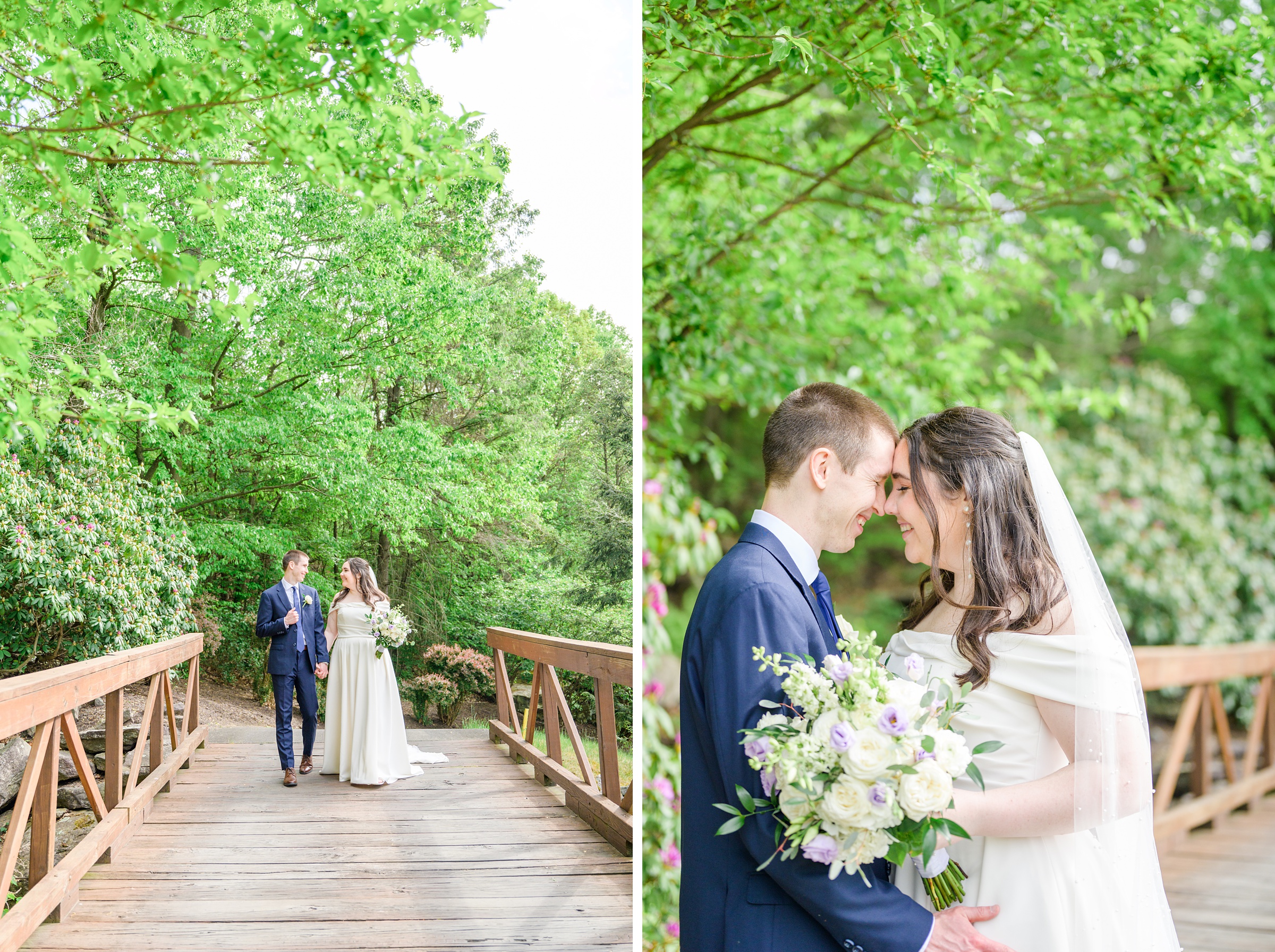 Lilac Spring wedding day at Glenmaura National Golf Club Photographed by Baltimore Wedding Photographer Cait Kramer Photography