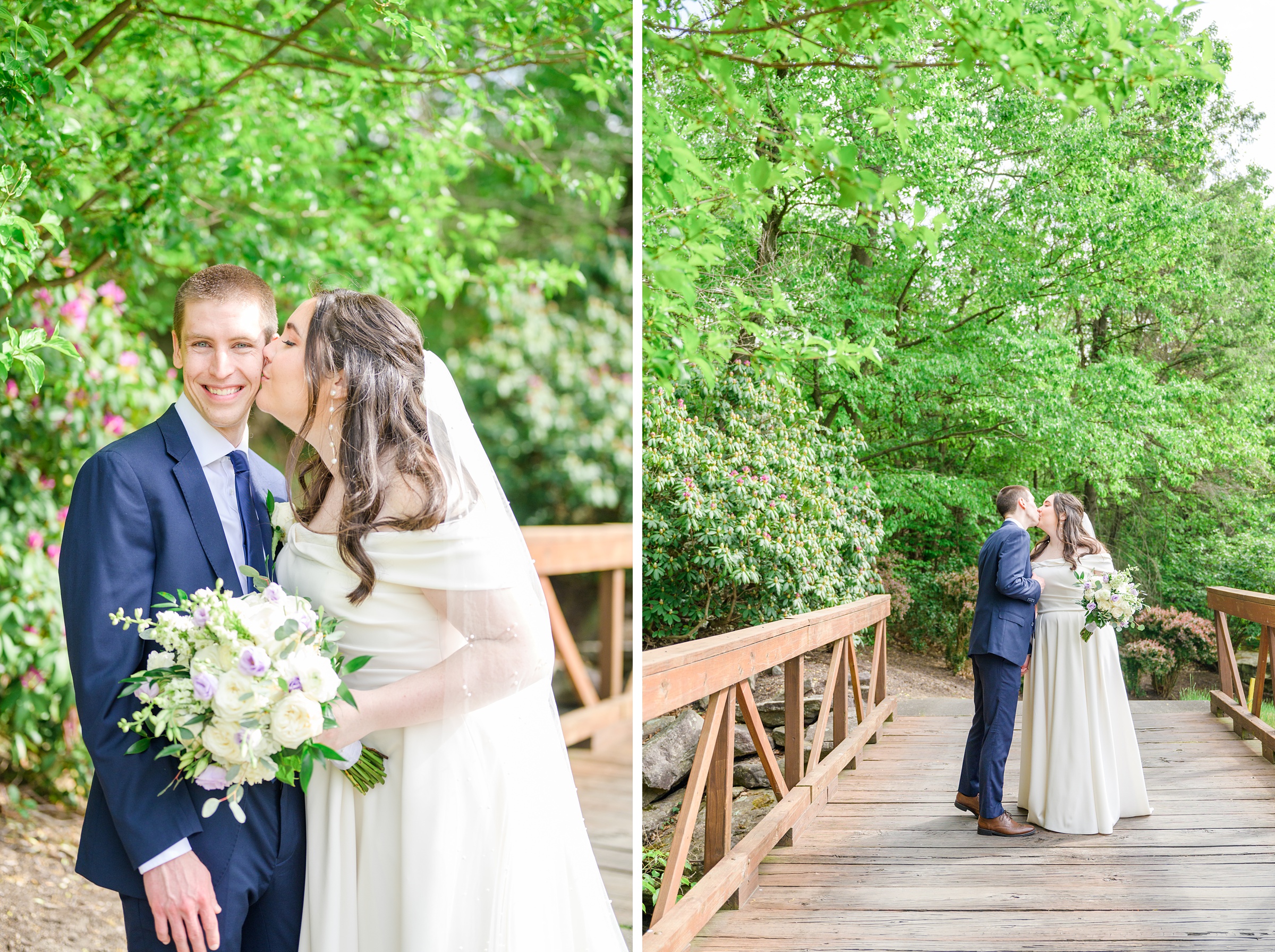 Lilac Spring wedding day at Glenmaura National Golf Club Photographed by Baltimore Wedding Photographer Cait Kramer Photography