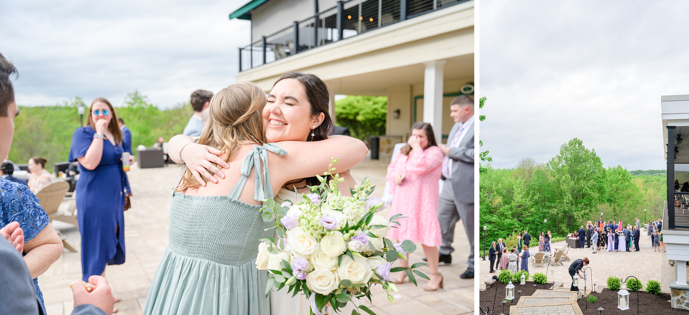 Lilac Spring wedding day at Glenmaura National Golf Club Photographed by Baltimore Wedding Photographer Cait Kramer Photography