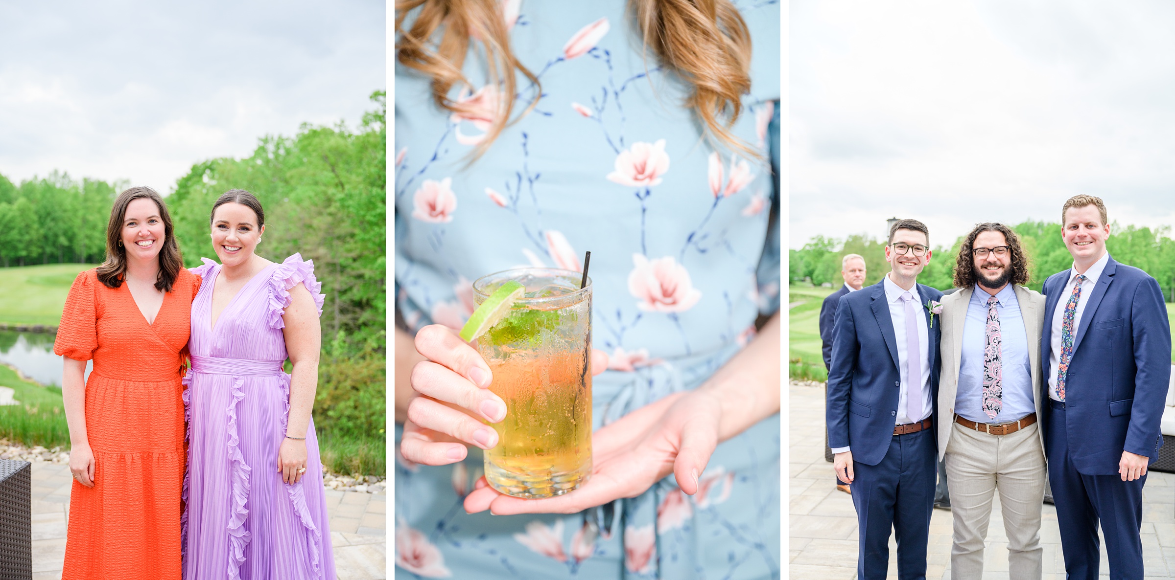 Lilac Spring wedding day at Glenmaura National Golf Club Photographed by Baltimore Wedding Photographer Cait Kramer Photography