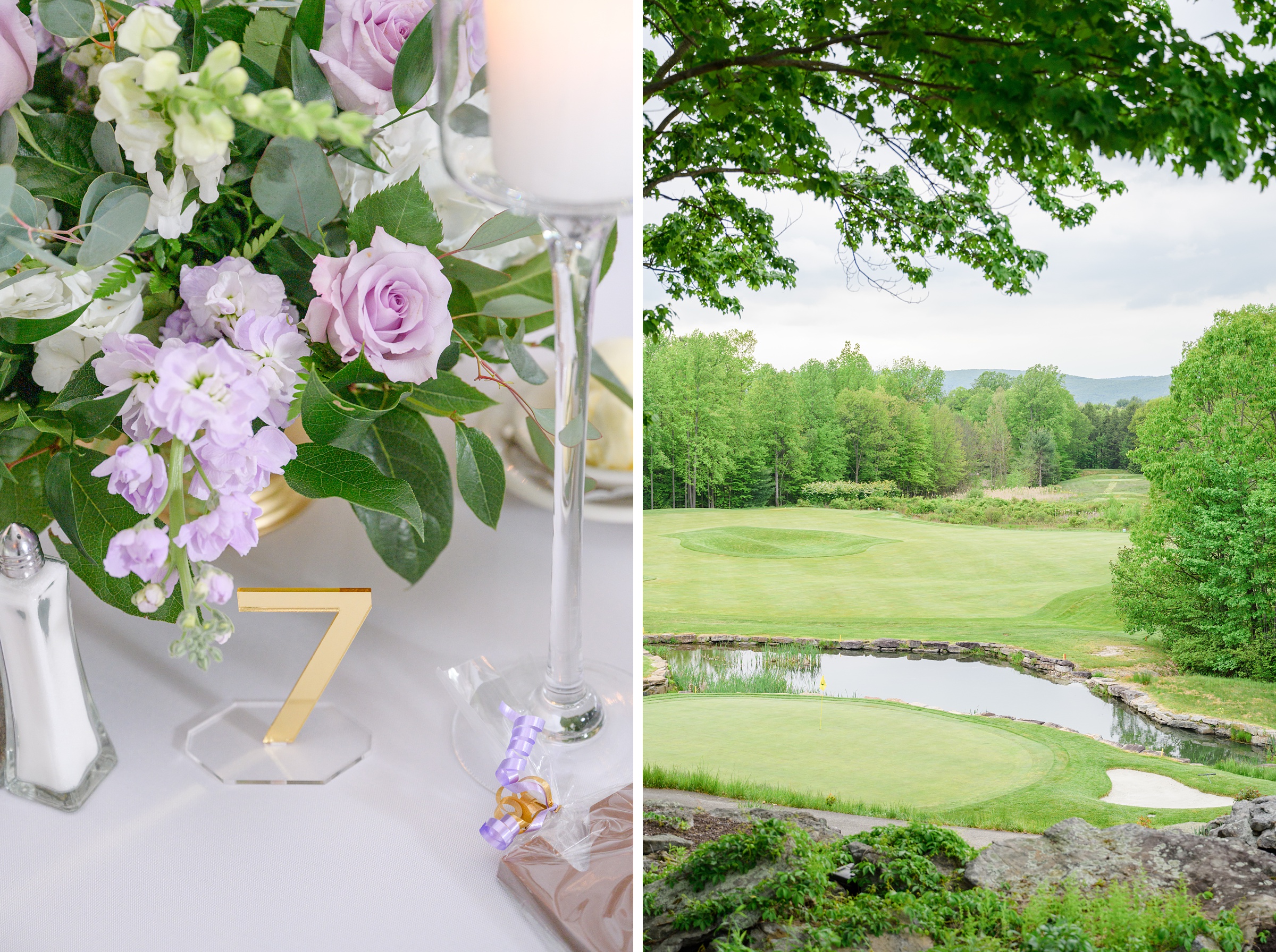 Lilac Spring wedding day at Glenmaura National Golf Club Photographed by Baltimore Wedding Photographer Cait Kramer Photography