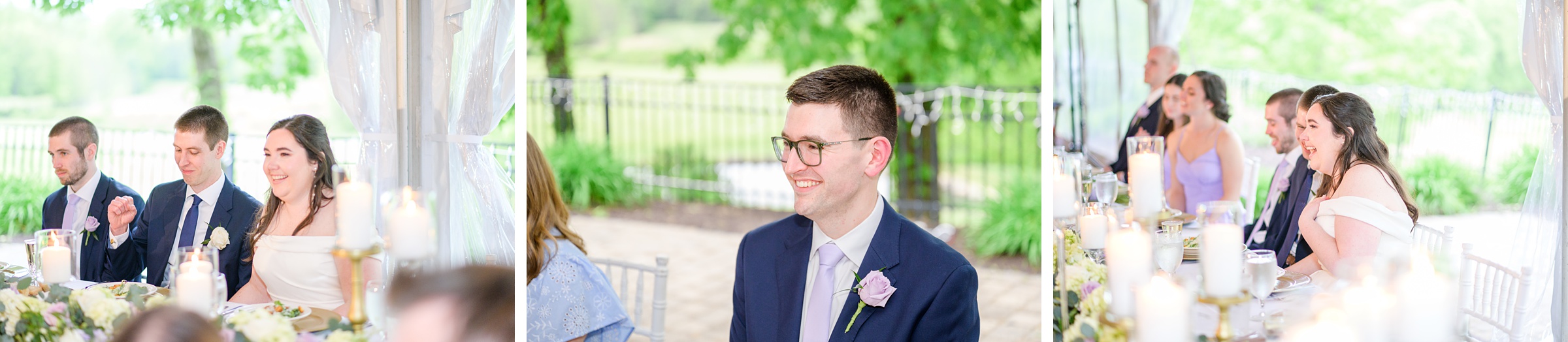 Lilac Spring wedding day at Glenmaura National Golf Club Photographed by Baltimore Wedding Photographer Cait Kramer Photography