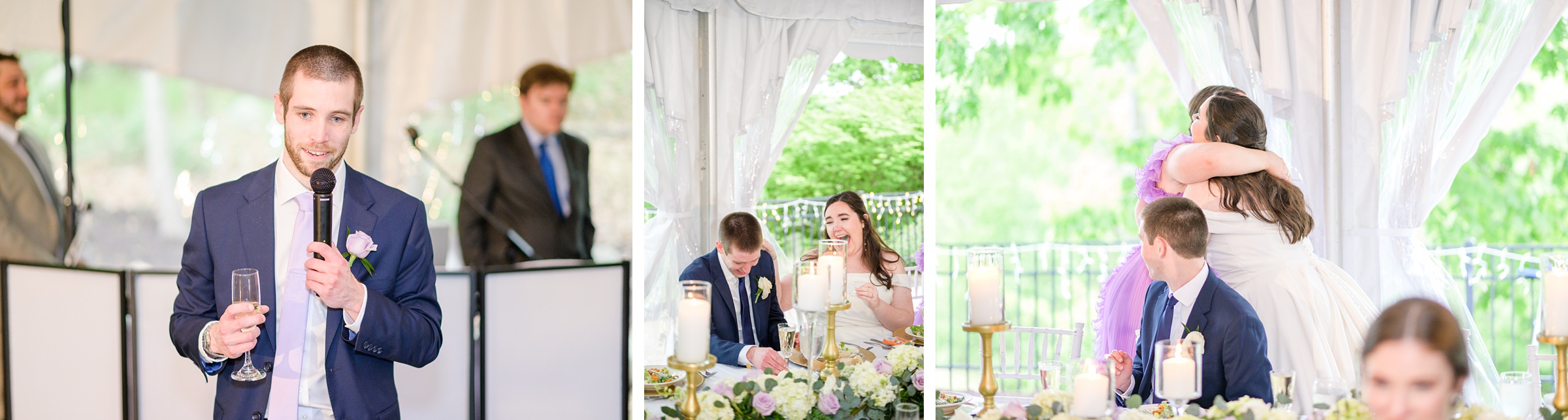 Lilac Spring wedding day at Glenmaura National Golf Club Photographed by Baltimore Wedding Photographer Cait Kramer Photography