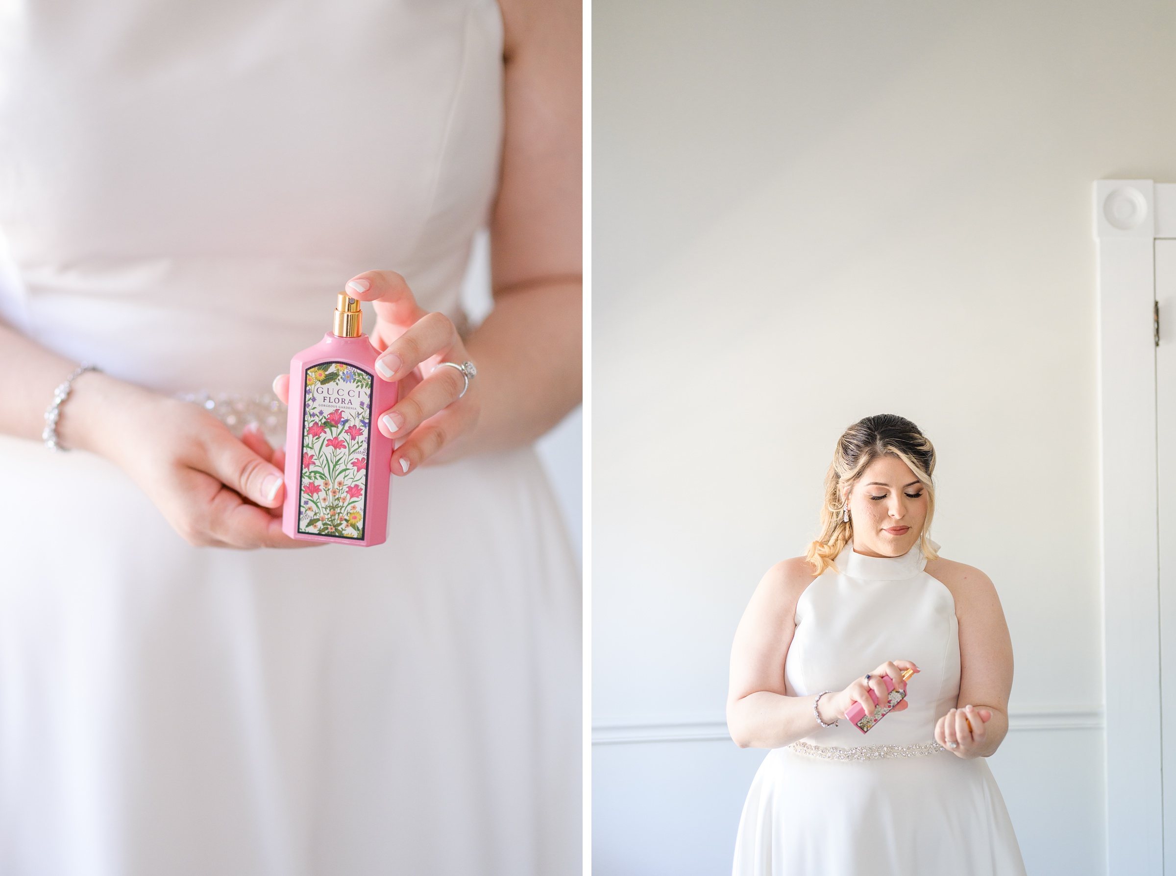 Blush and White Spring Wedding Day at Birkby House in Leesburg, Virginia Photographed by Baltimore Wedding Photographer Cait Kramer Photography