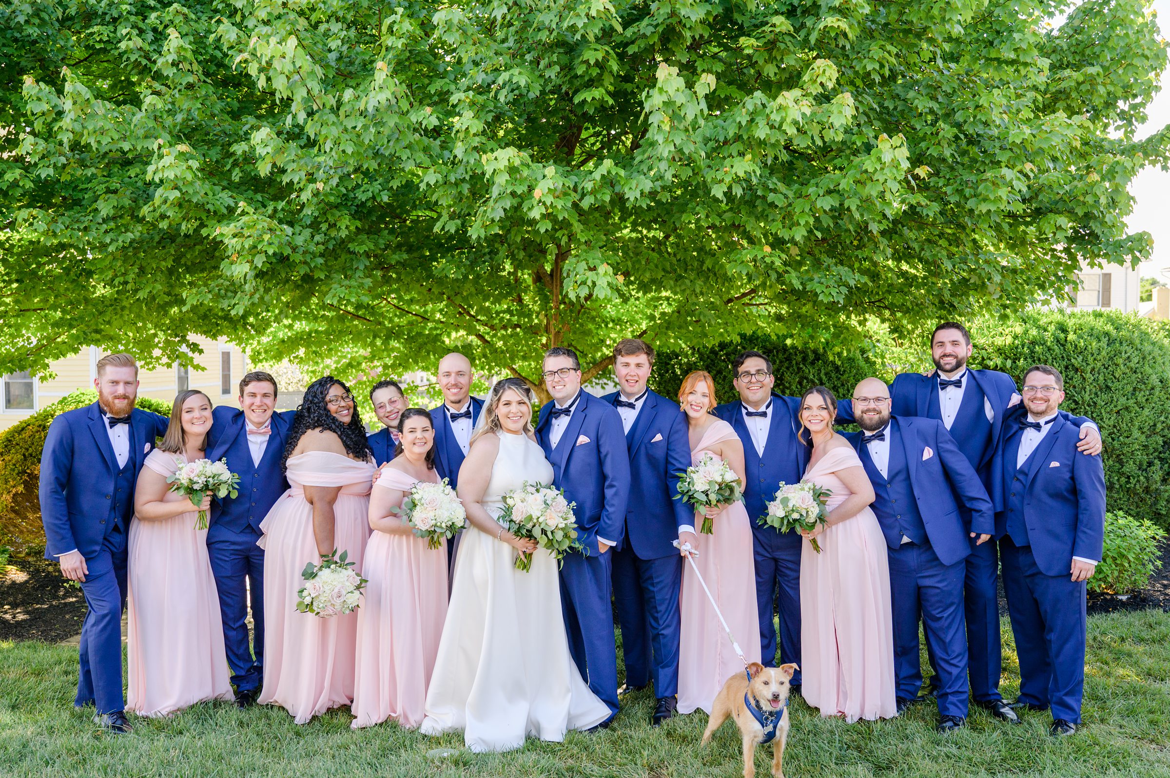 Blush and White Spring Wedding Day at Birkby House in Leesburg, Virginia Photographed by Baltimore Wedding Photographer Cait Kramer Photography