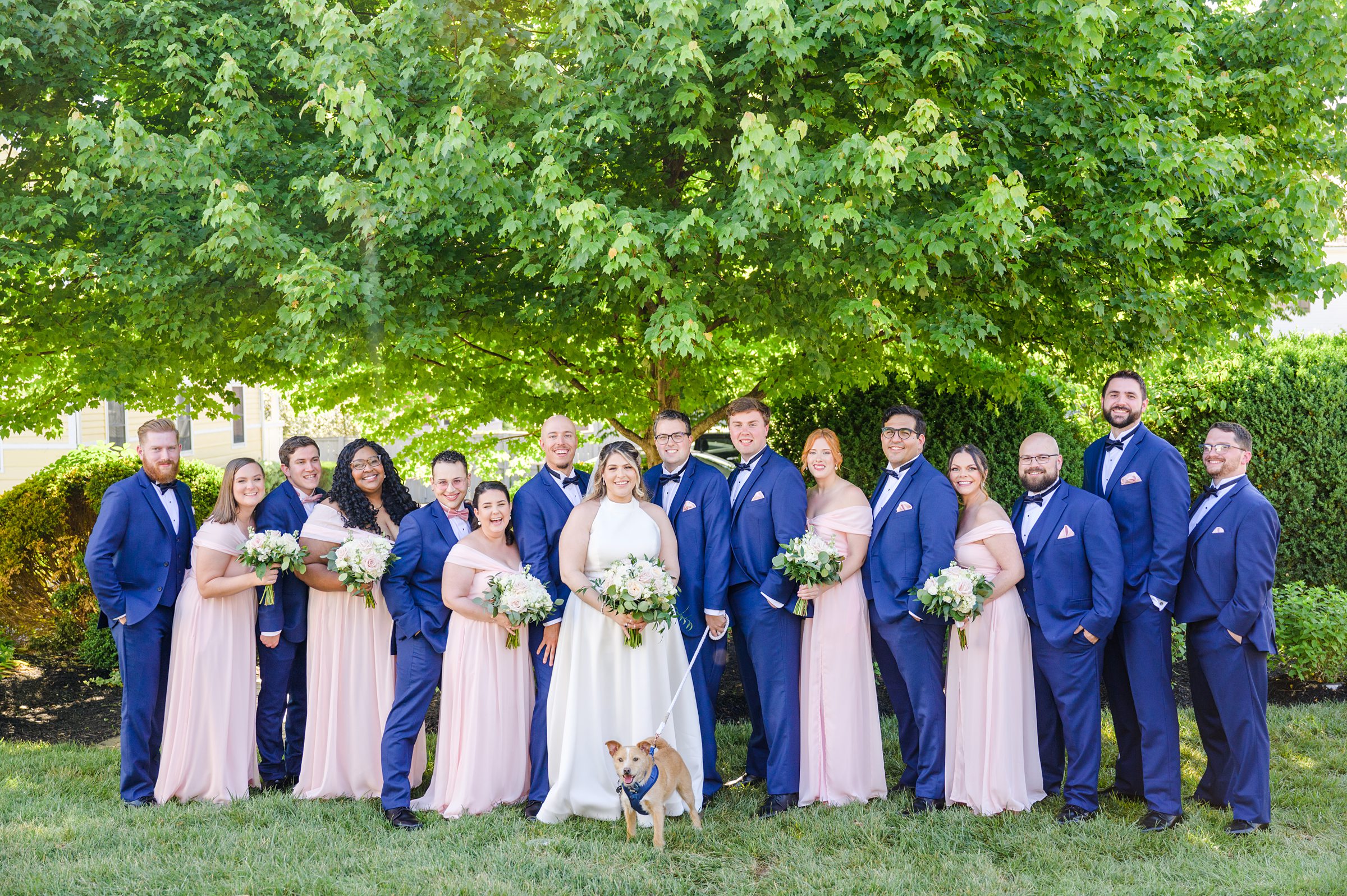 Blush and White Spring Wedding Day at Birkby House in Leesburg, Virginia Photographed by Baltimore Wedding Photographer Cait Kramer Photography