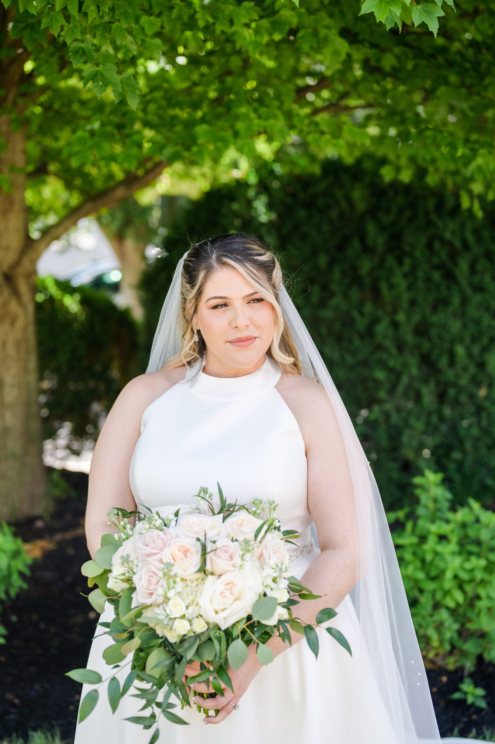 Blush and White Spring Wedding Day at Birkby House in Leesburg, Virginia Photographed by Baltimore Wedding Photographer Cait Kramer Photography