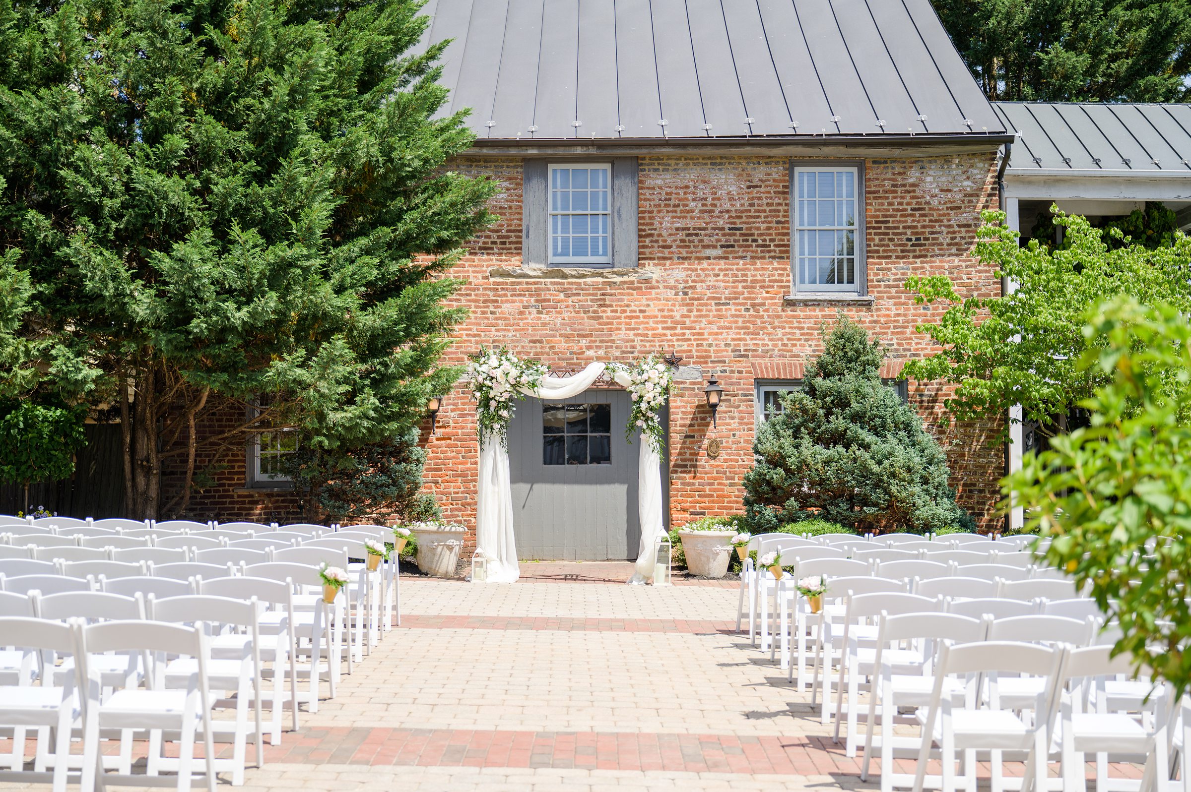 Blush and White Spring Wedding Day at Birkby House in Leesburg, Virginia Photographed by Baltimore Wedding Photographer Cait Kramer Photography