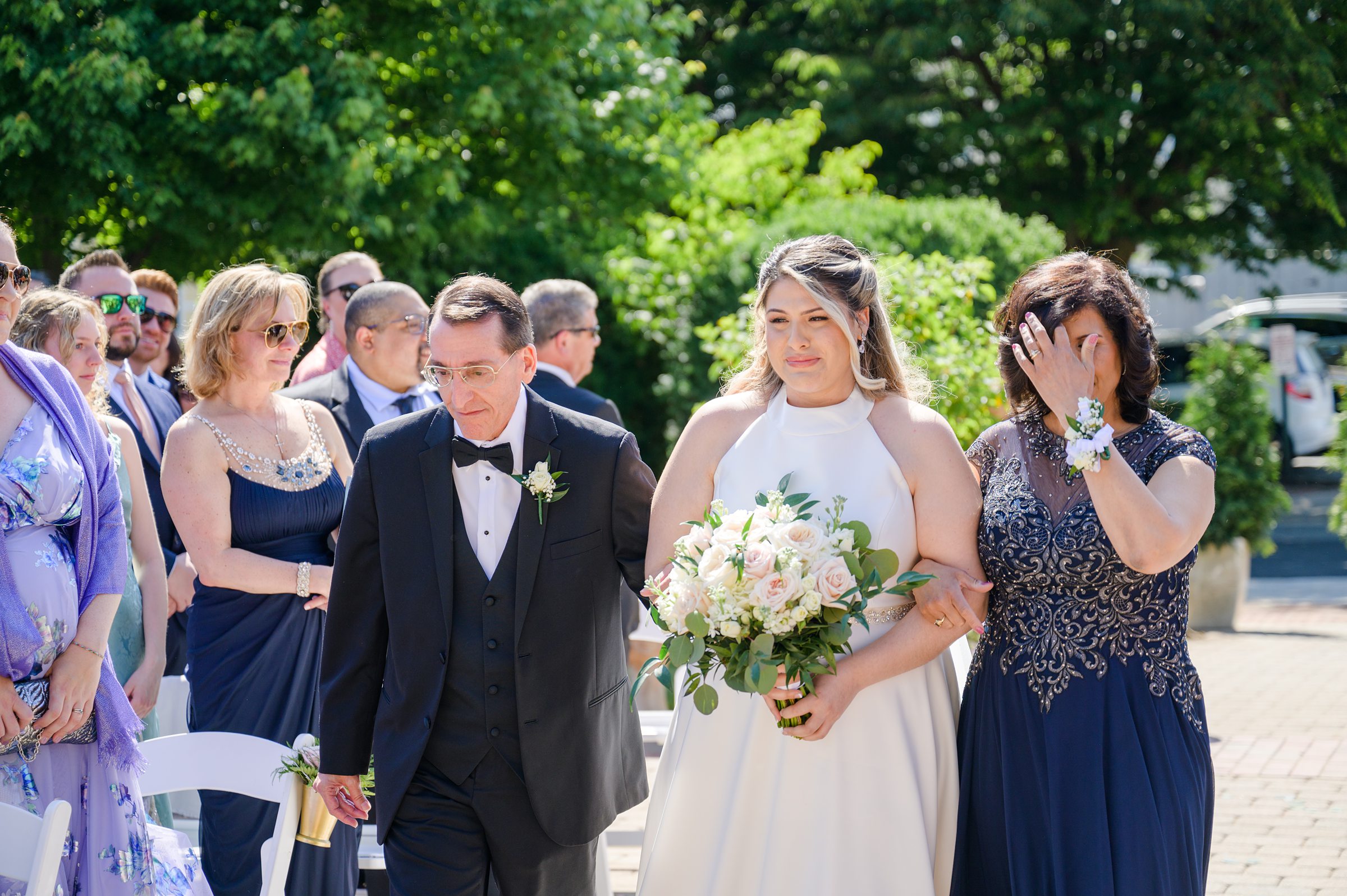 Blush and White Spring Wedding Day at Birkby House in Leesburg, Virginia Photographed by Baltimore Wedding Photographer Cait Kramer Photography