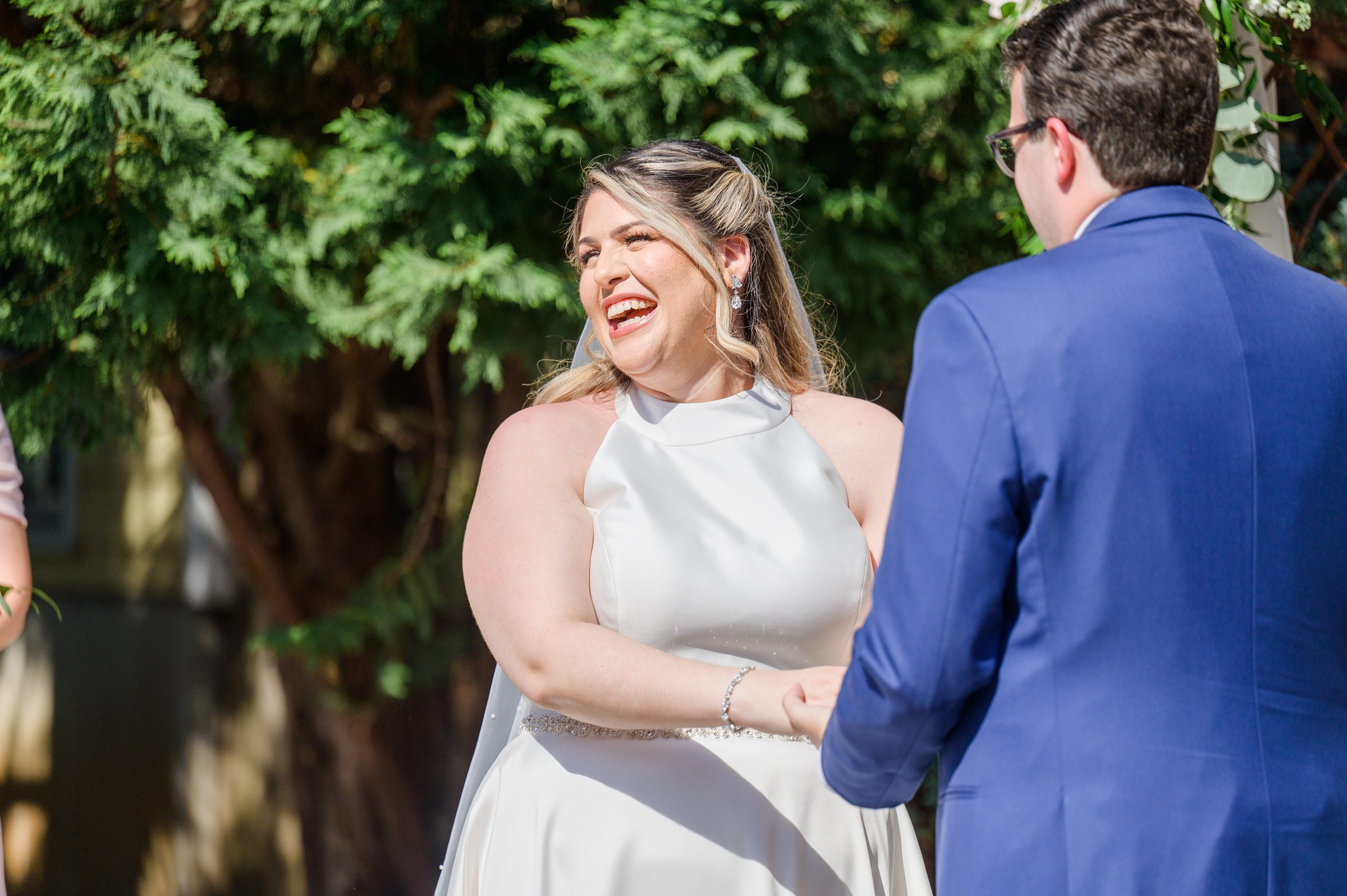 Blush and White Spring Wedding Day at Birkby House in Leesburg, Virginia Photographed by Baltimore Wedding Photographer Cait Kramer Photography