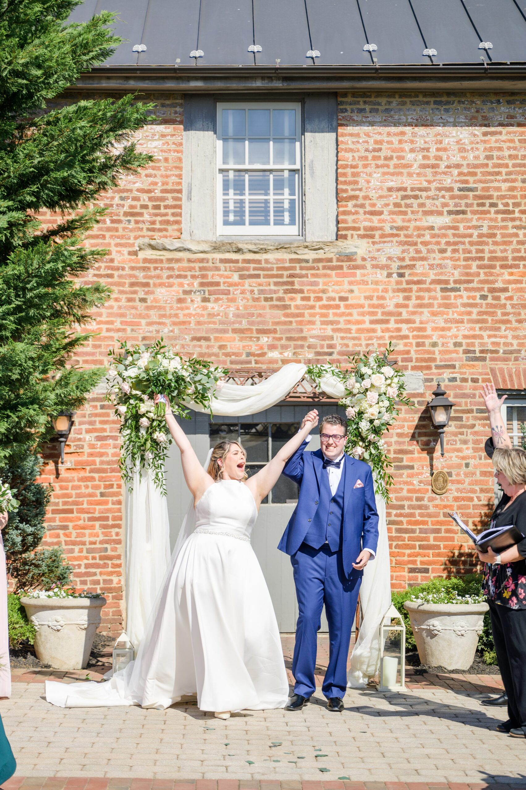 Blush and White Spring Wedding Day at Birkby House in Leesburg, Virginia Photographed by Baltimore Wedding Photographer Cait Kramer Photography