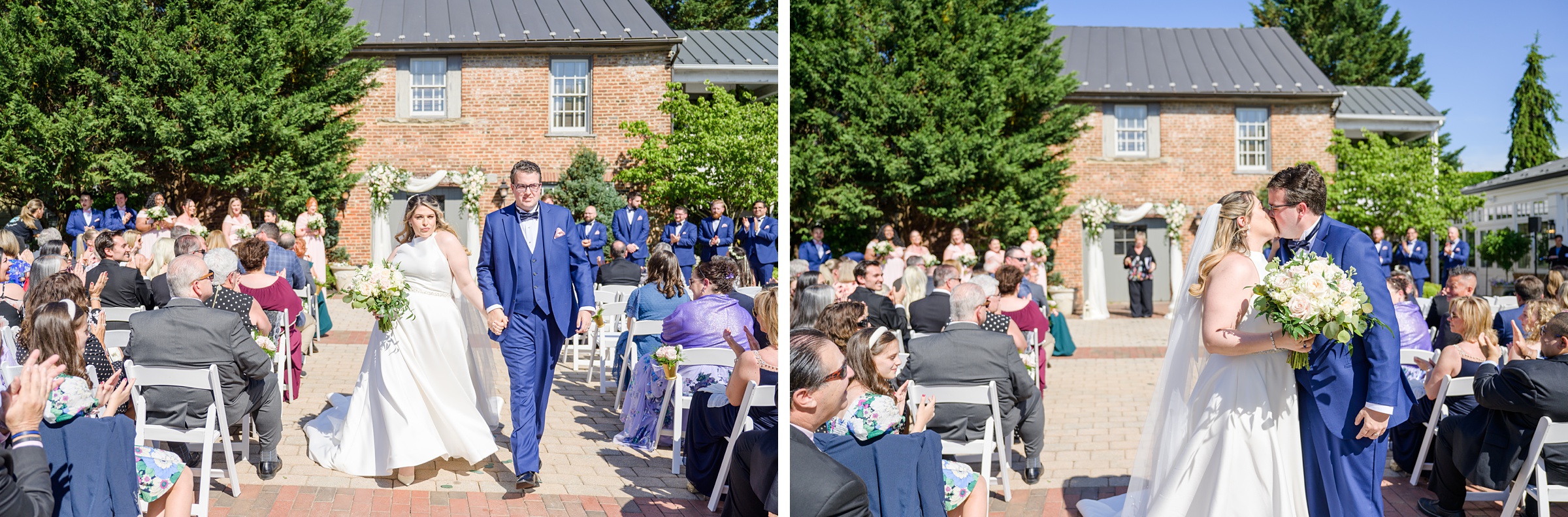 Blush and White Spring Wedding Day at Birkby House in Leesburg, Virginia Photographed by Baltimore Wedding Photographer Cait Kramer Photography