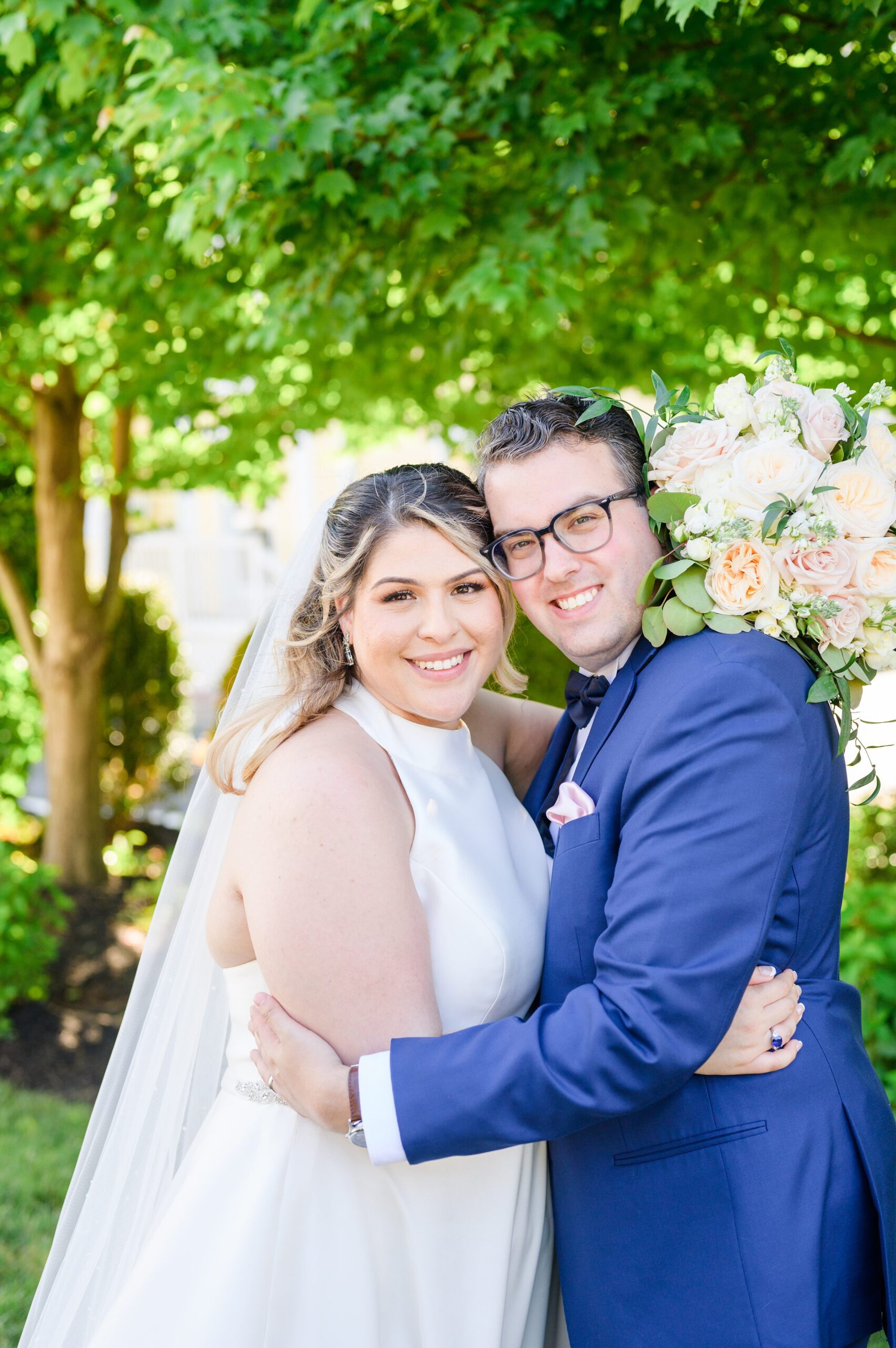 Blush and White Spring Wedding Day at Birkby House in Leesburg, Virginia Photographed by Baltimore Wedding Photographer Cait Kramer Photography