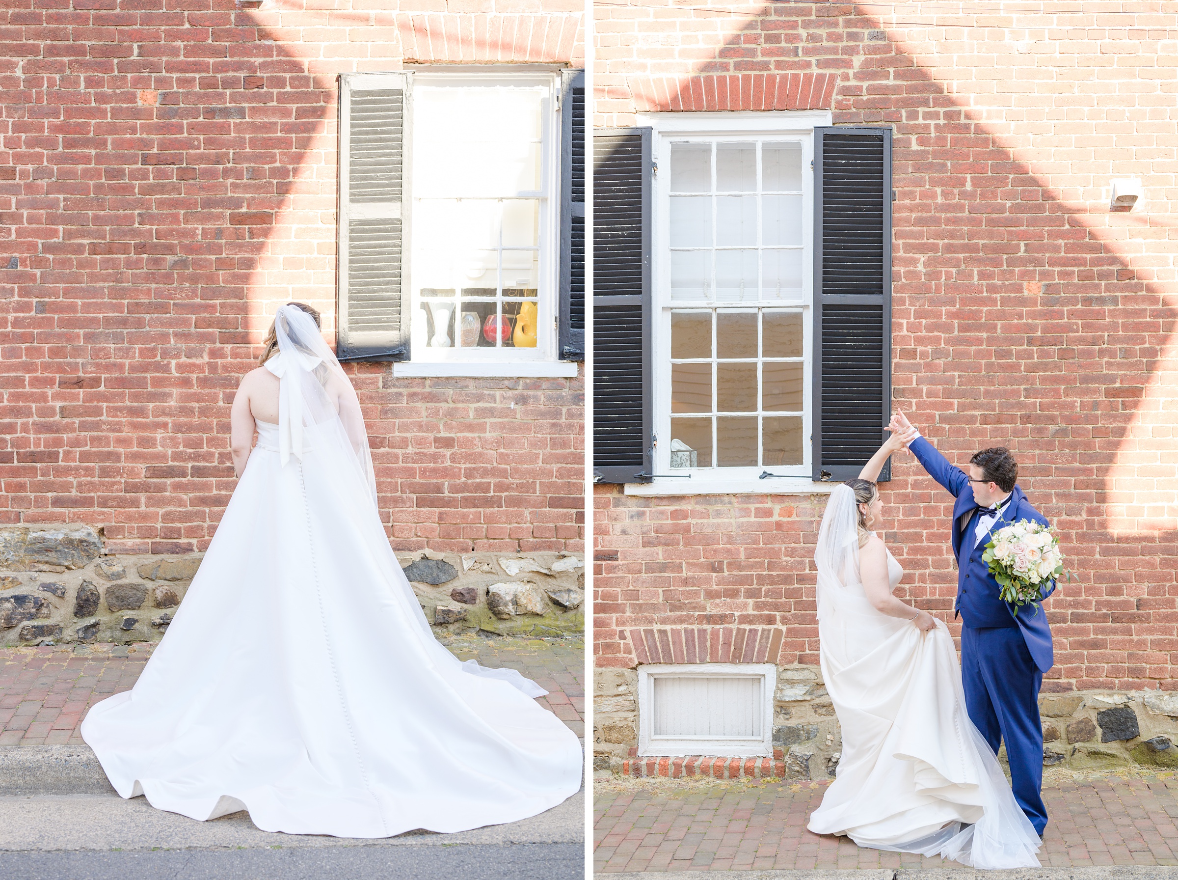 Blush and White Spring Wedding Day at Birkby House in Leesburg, Virginia Photographed by Baltimore Wedding Photographer Cait Kramer Photography