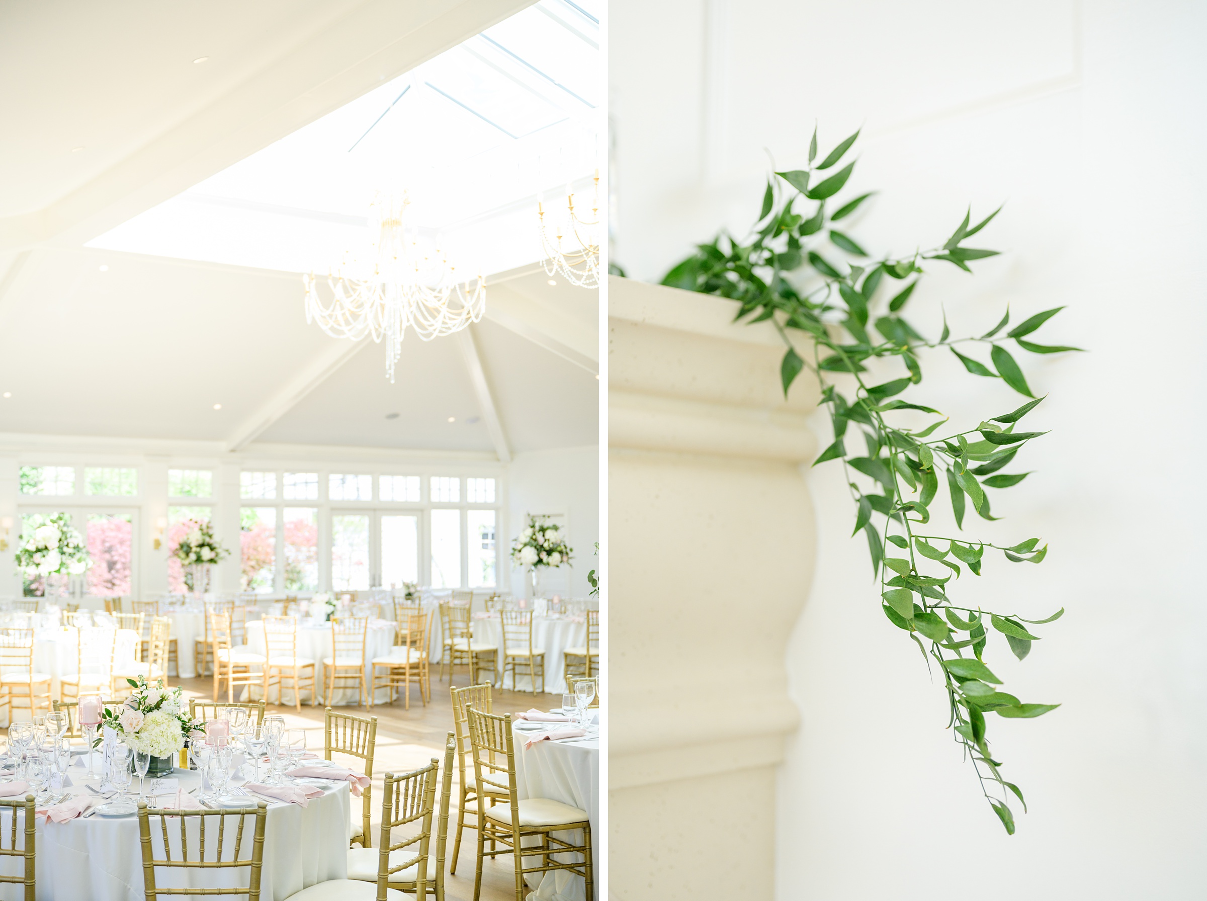 Blush and White Spring Wedding Day at Birkby House in Leesburg, Virginia Photographed by Baltimore Wedding Photographer Cait Kramer Photography