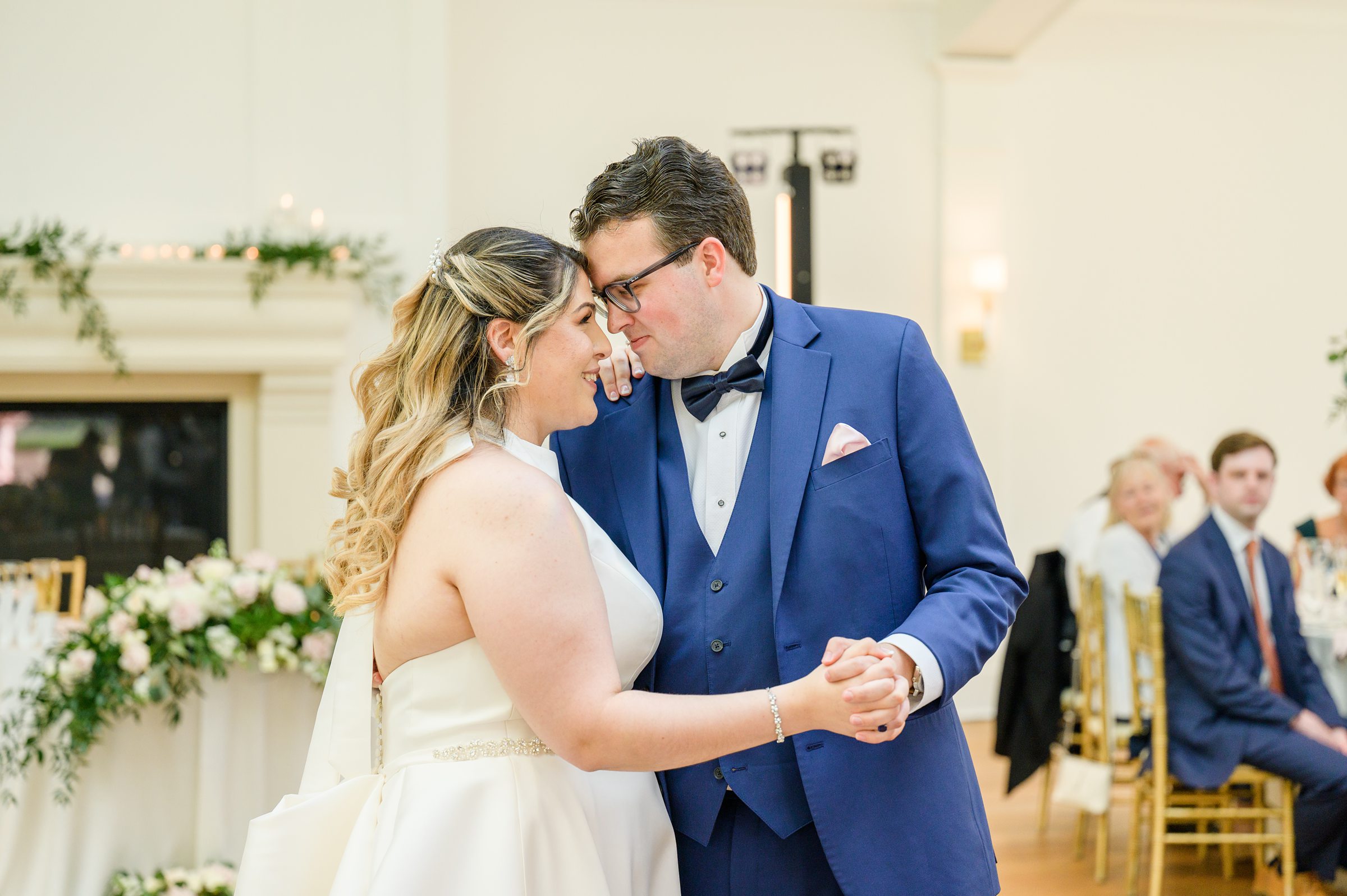 Blush and White Spring Wedding Day at Birkby House in Leesburg, Virginia Photographed by Baltimore Wedding Photographer Cait Kramer Photography