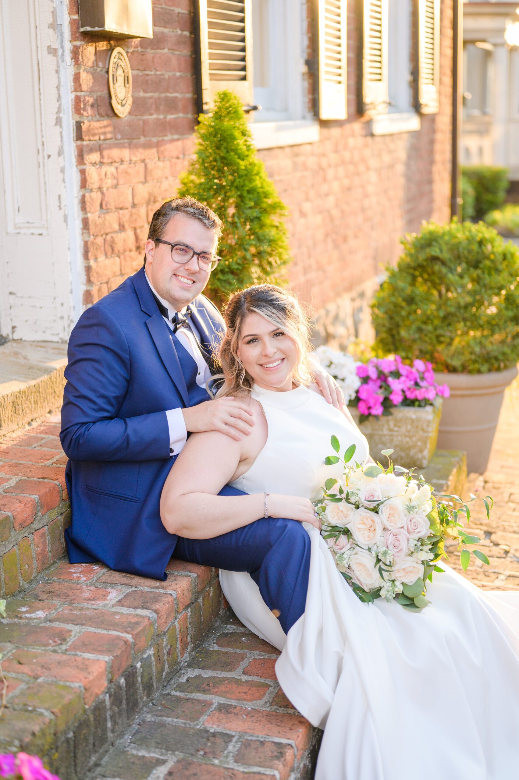 Blush and White Spring Wedding Day at Birkby House in Leesburg, Virginia Photographed by Baltimore Wedding Photographer Cait Kramer Photography