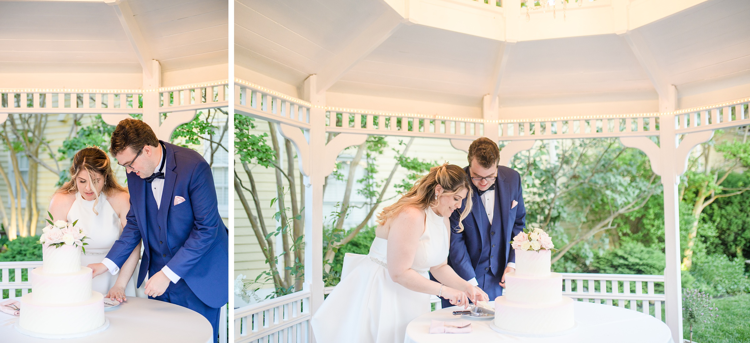 Blush and White Spring Wedding Day at Birkby House in Leesburg, Virginia Photographed by Baltimore Wedding Photographer Cait Kramer Photography