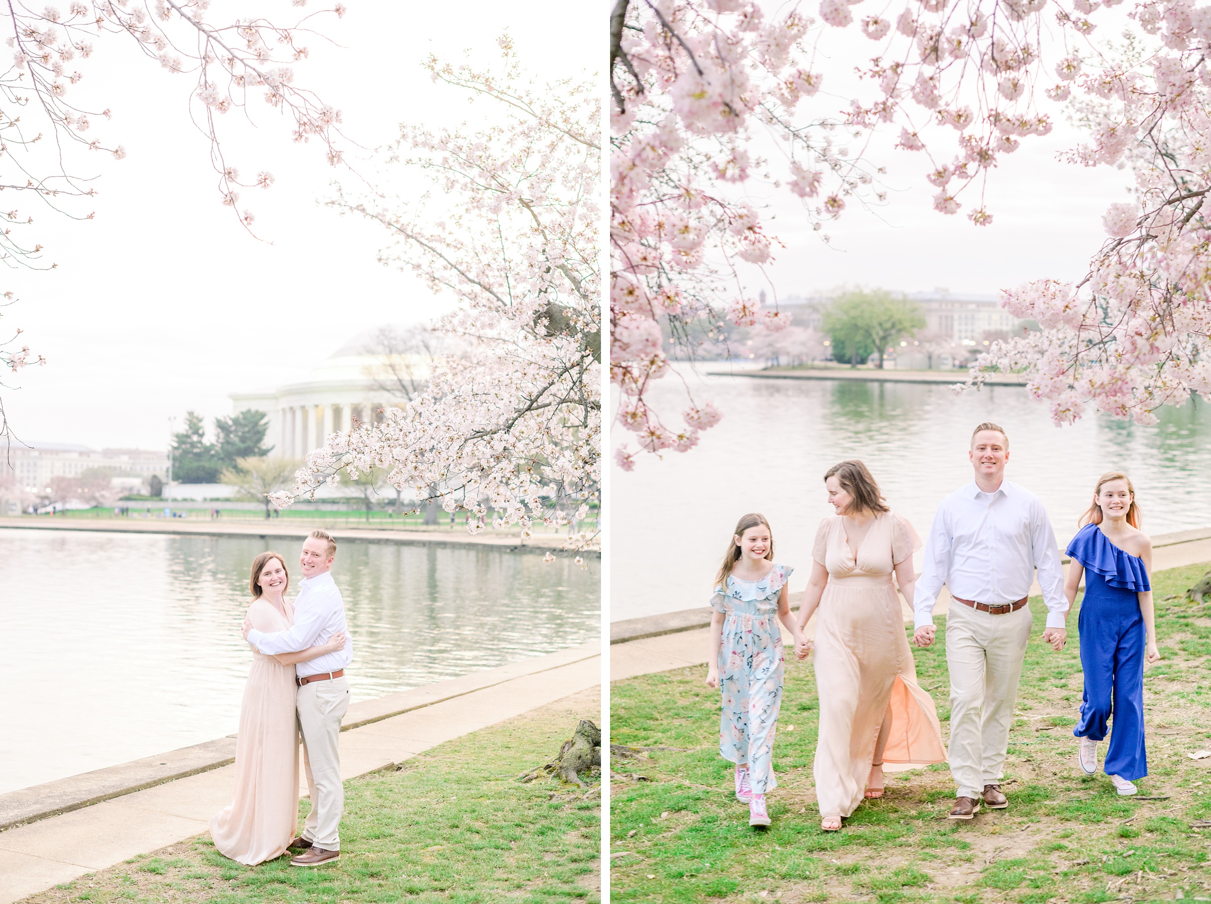 DC Cherry Blossom Mini Portrait Sessions Photographed by Baltimore Portrait Photographer Cait Kramer Photography